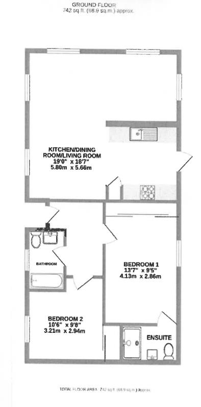 47, Brownfield Gardens, Maidenhead floorplan