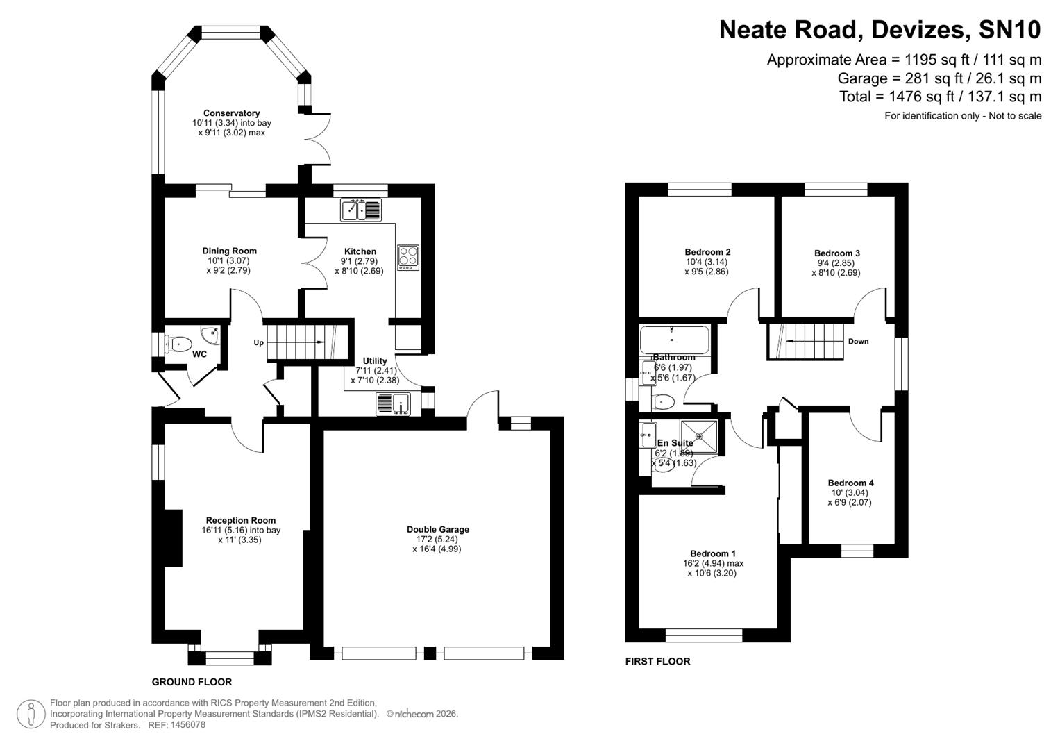 10, Neate Road, Devizes floorplan