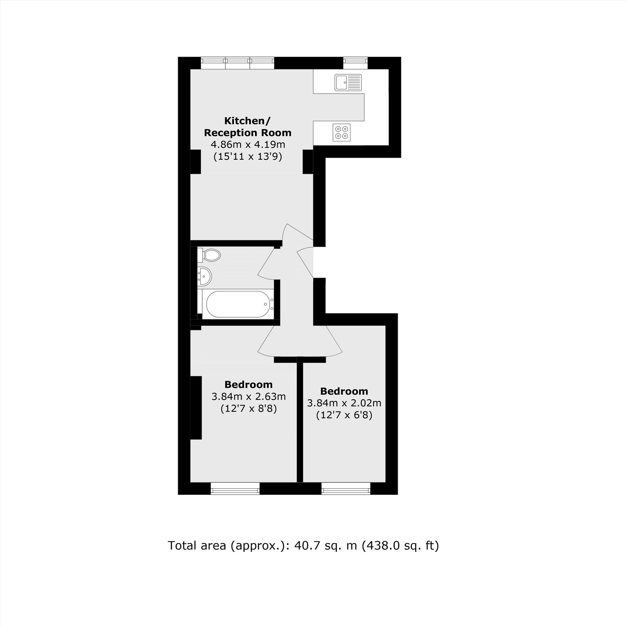 Moray Road, London floorplan