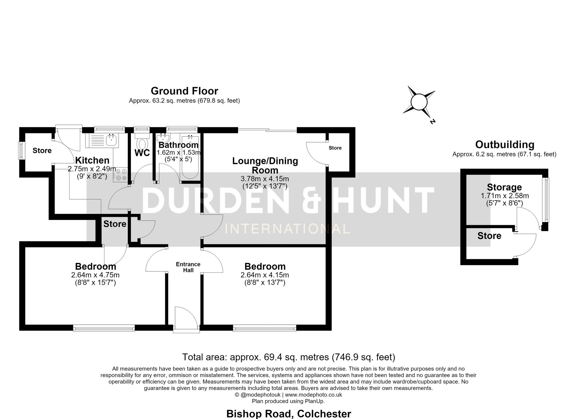 17 Bishop Road, Colchester floorplan