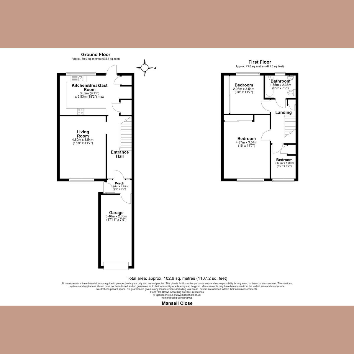 Mansell Close, Leigh-on-sea floorplan