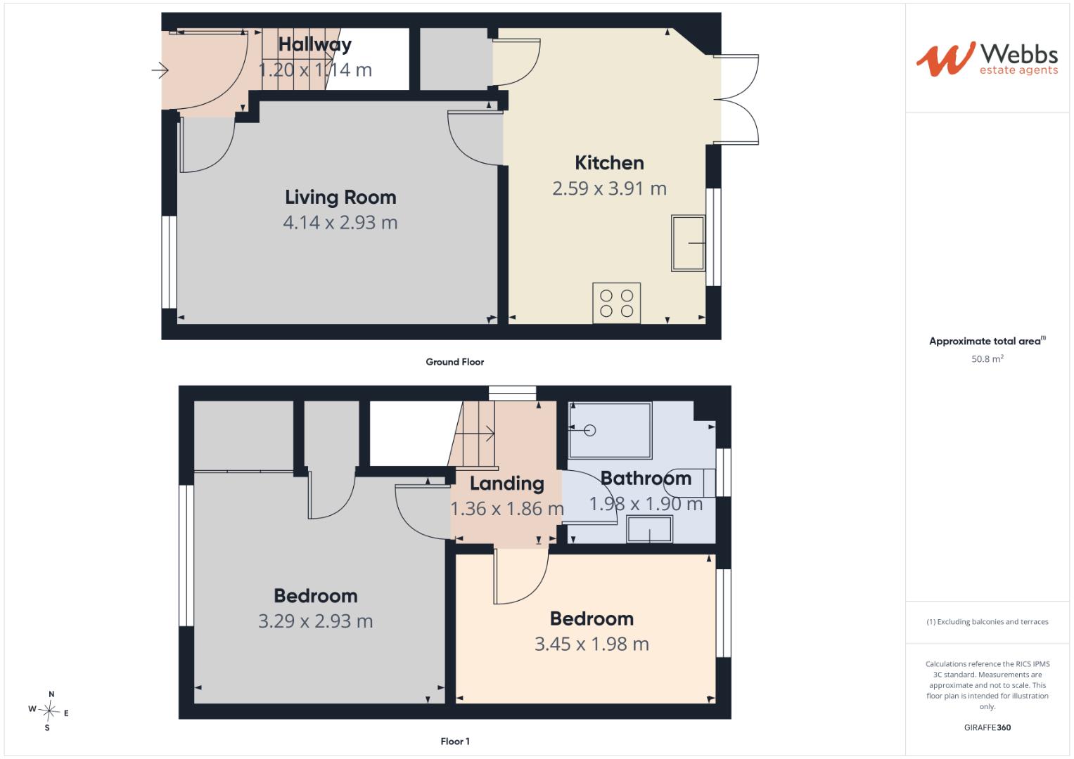 Foxes Rake, Cannock floorplan