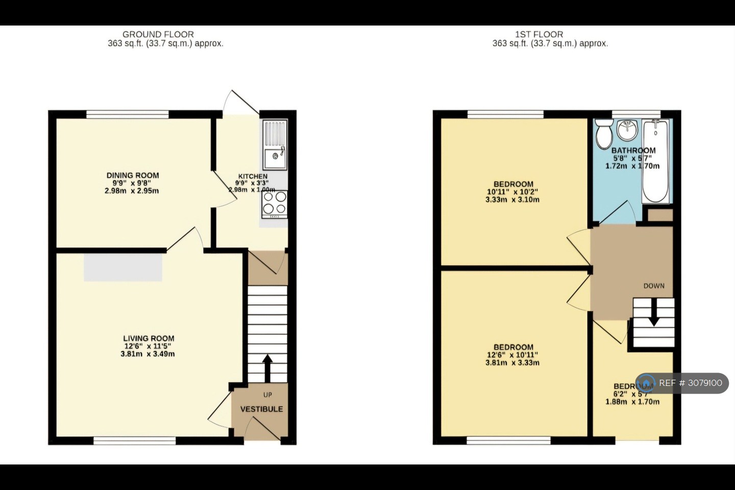 Chadderton, Oldham floorplan