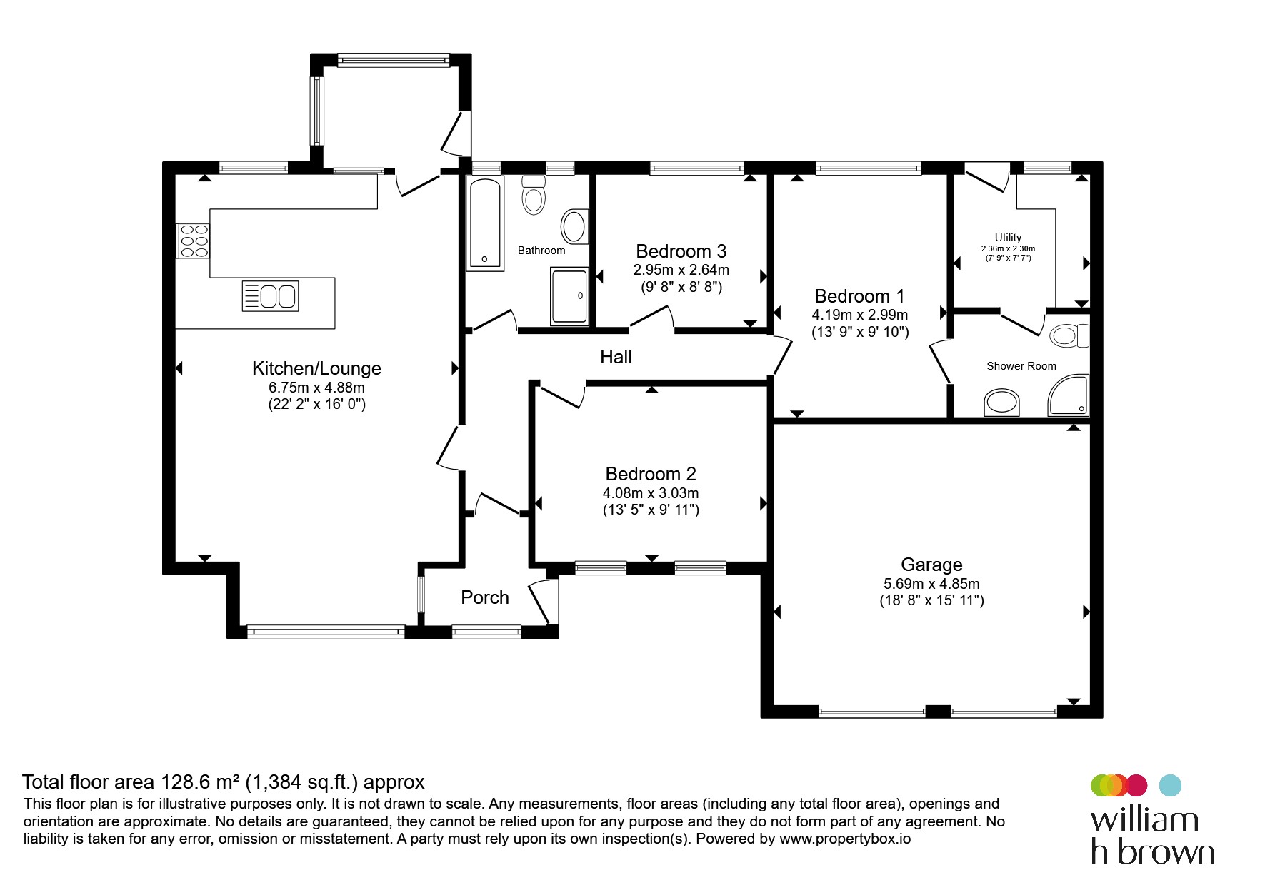 11, Elm Close, Dereham floorplan