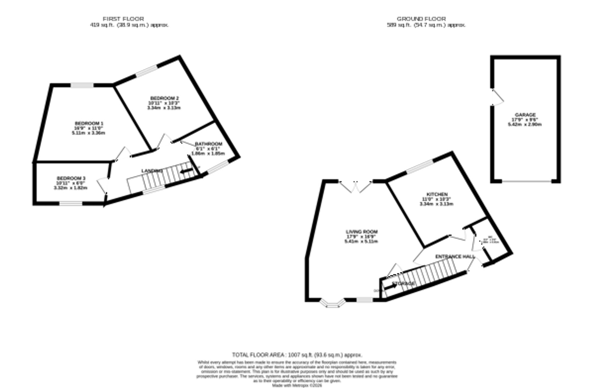 32 Wellcroft Gardens, Lymm floorplan