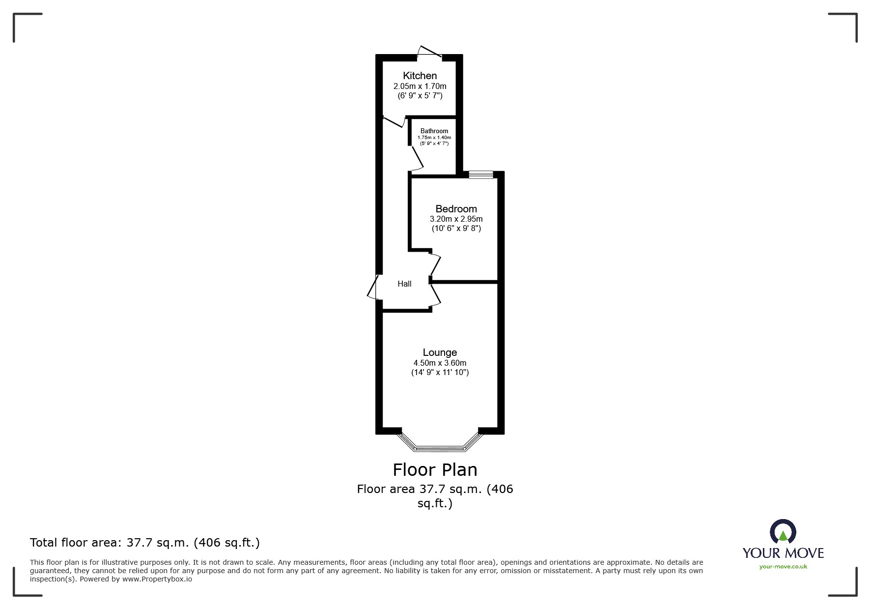Gff, 50, Old Shoreham Road, Brighton floorplan