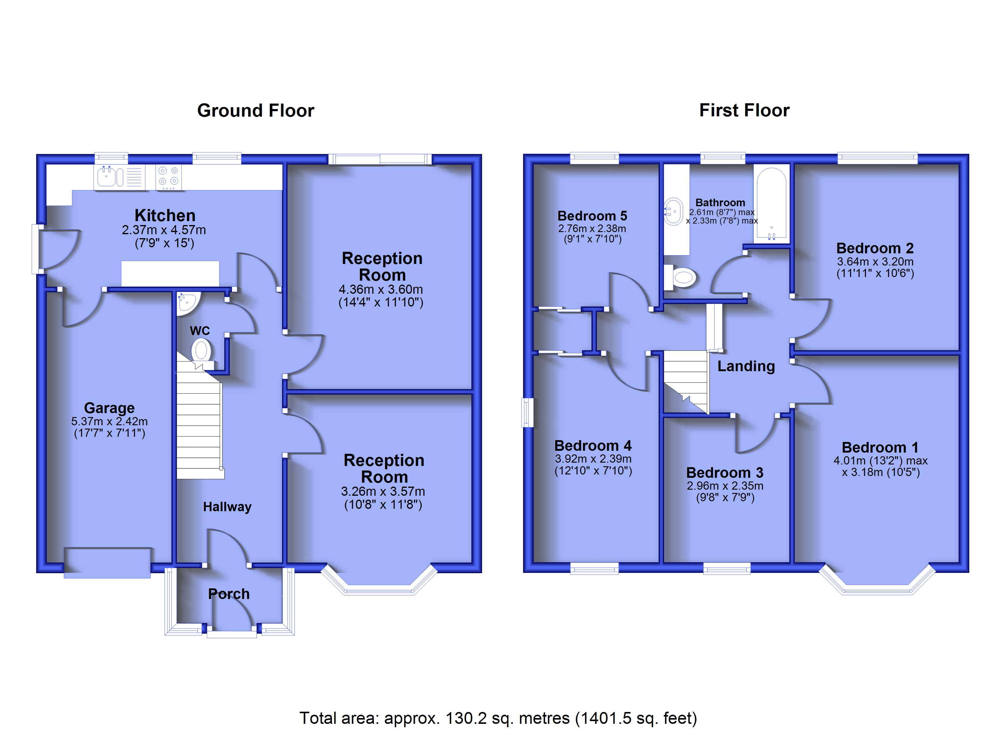 51, Broomfield Crescent, Manchester floorplan