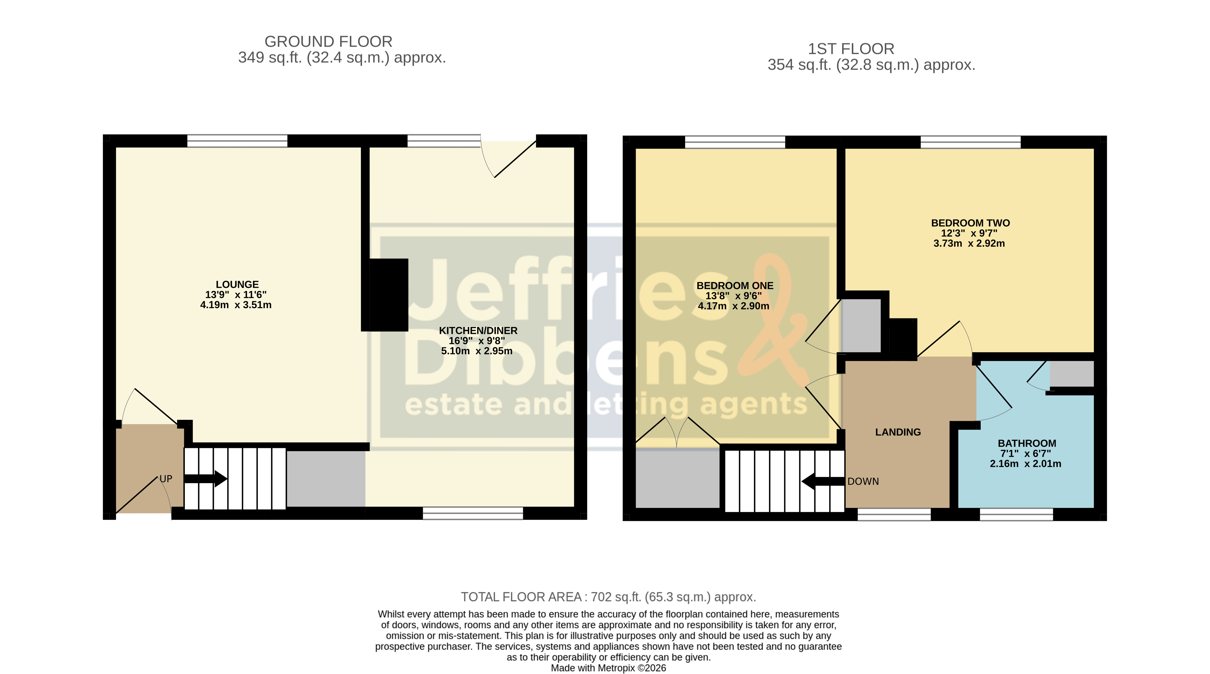 95, Priorsdean Crescent, Havant floorplan