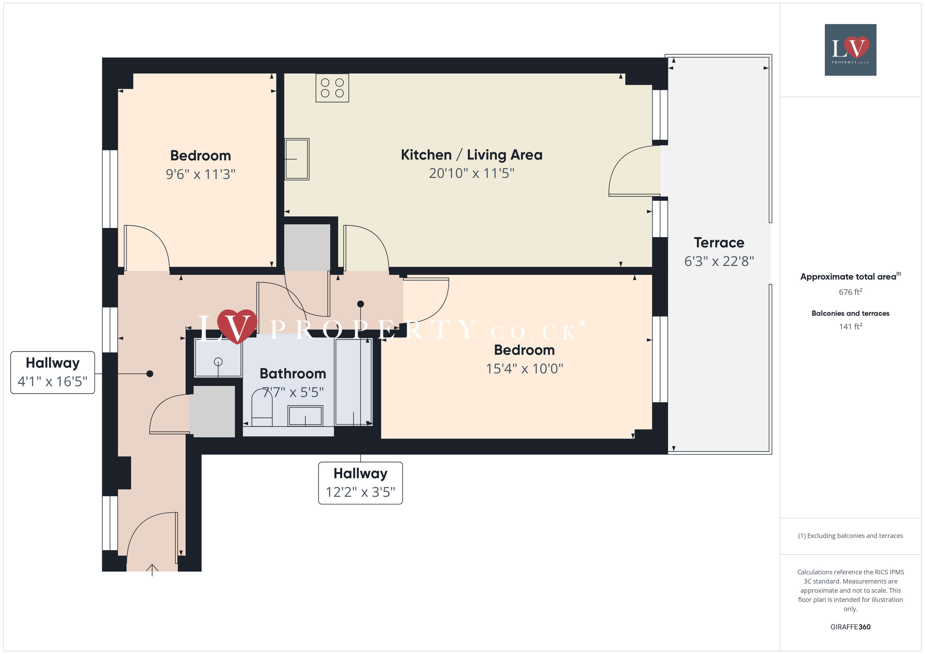 93, Metalworks Apartments, 92, Warstone Lane, West Midlands floorplan
