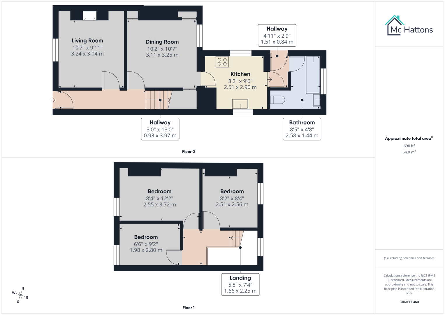 17, Heol Eglwys, Bridgend floorplan