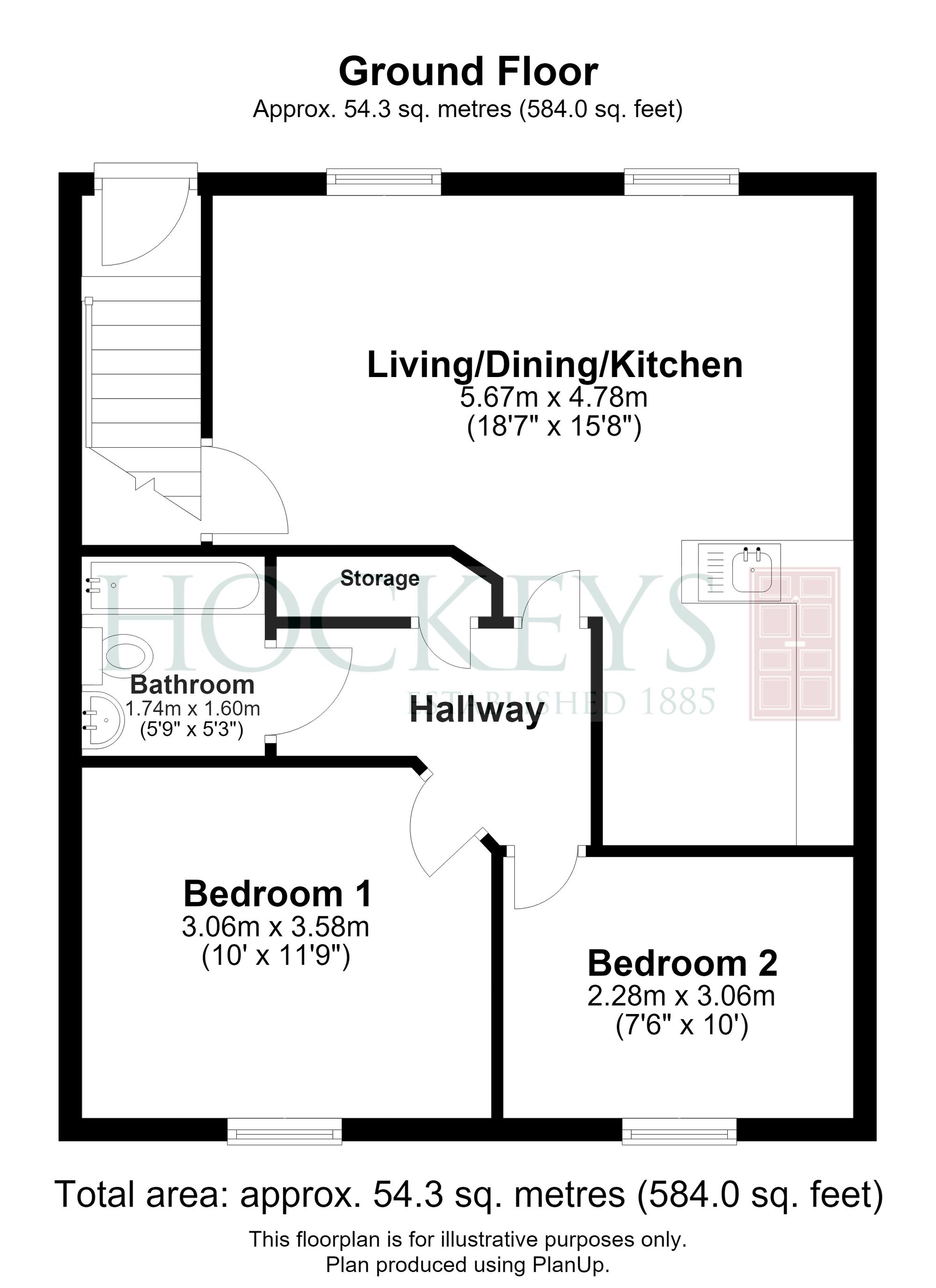 32 Meadow Lane, Newmarket floorplan