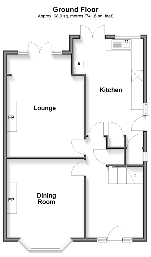 Old Lodge Lane, Purley floorplan
