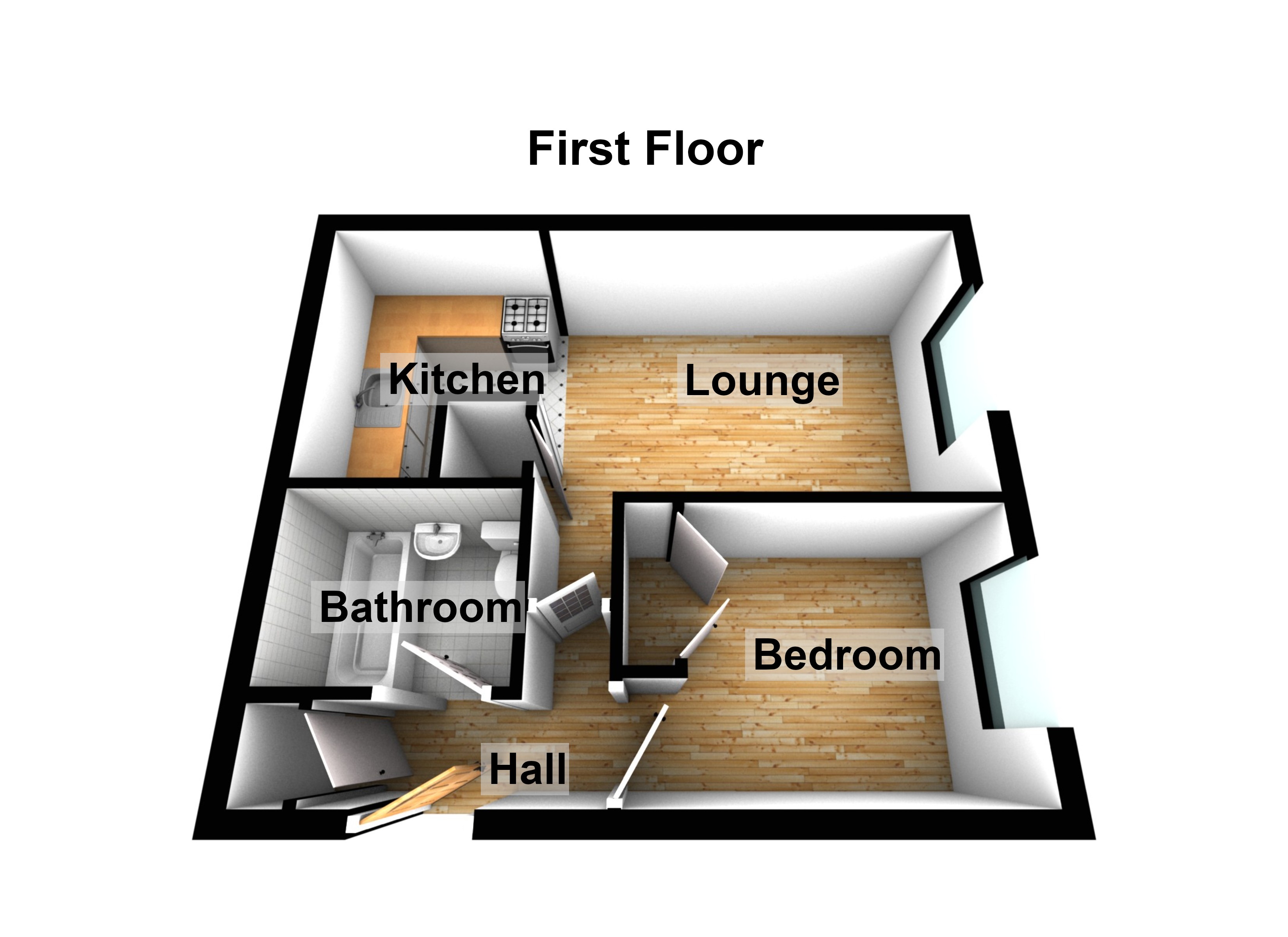 12, Amwell Court, Hoddesdon floorplan