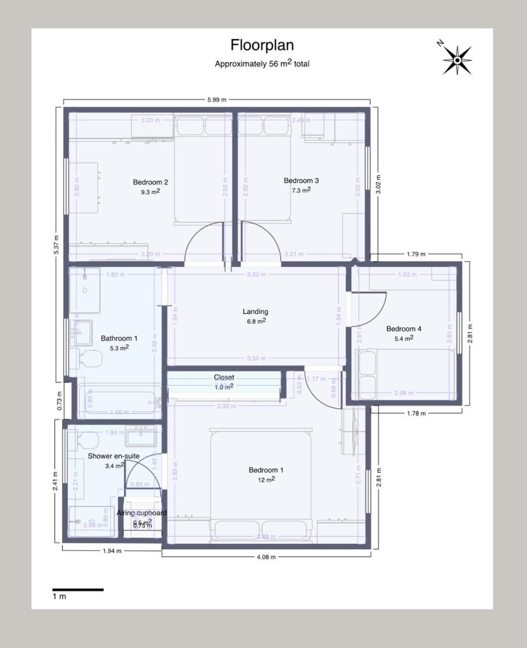 17, Ty Newydd Heights, Merthyr Tydfil floorplan