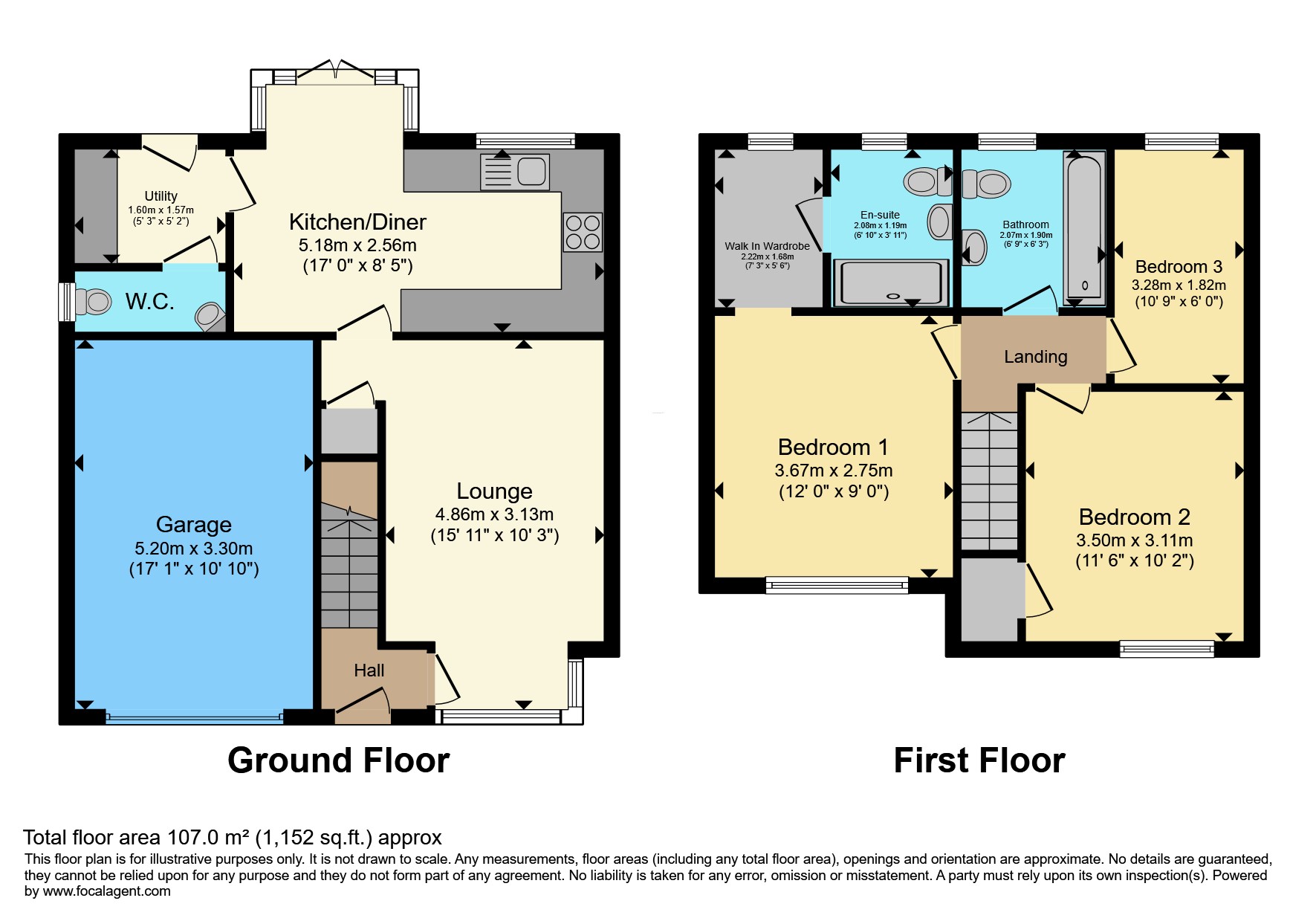 110, Blowick Moss Lane, Southport floorplan
