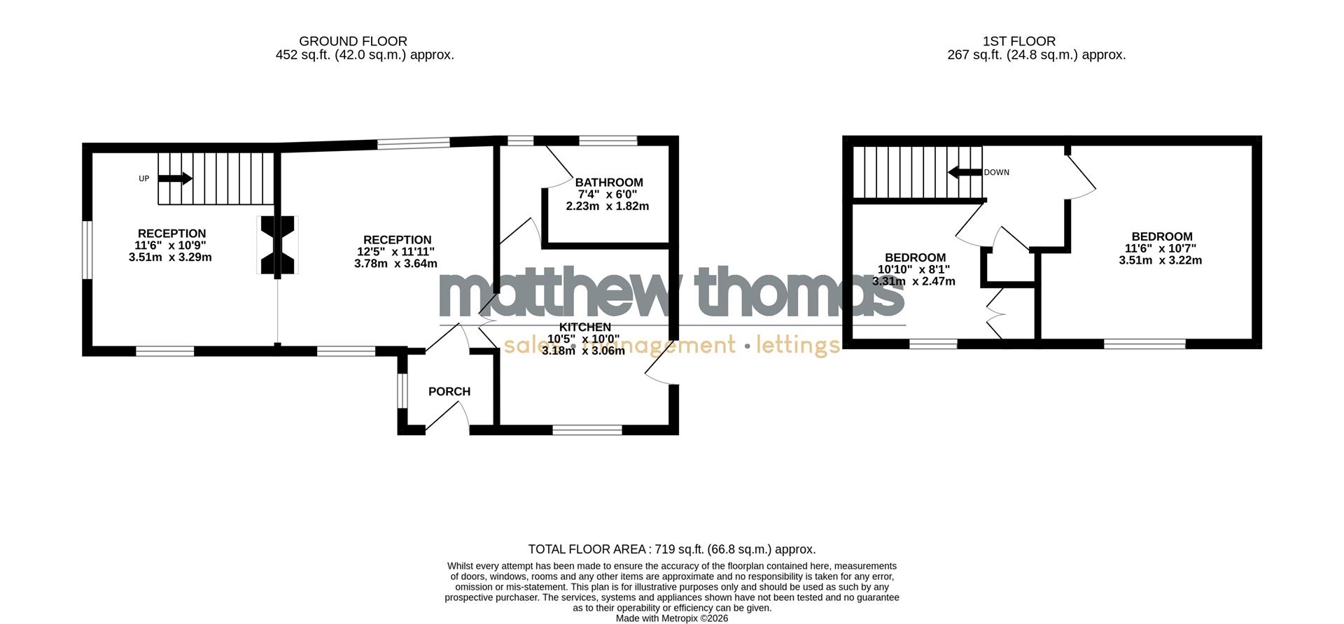 126, Nottingham Road, Selston floorplan