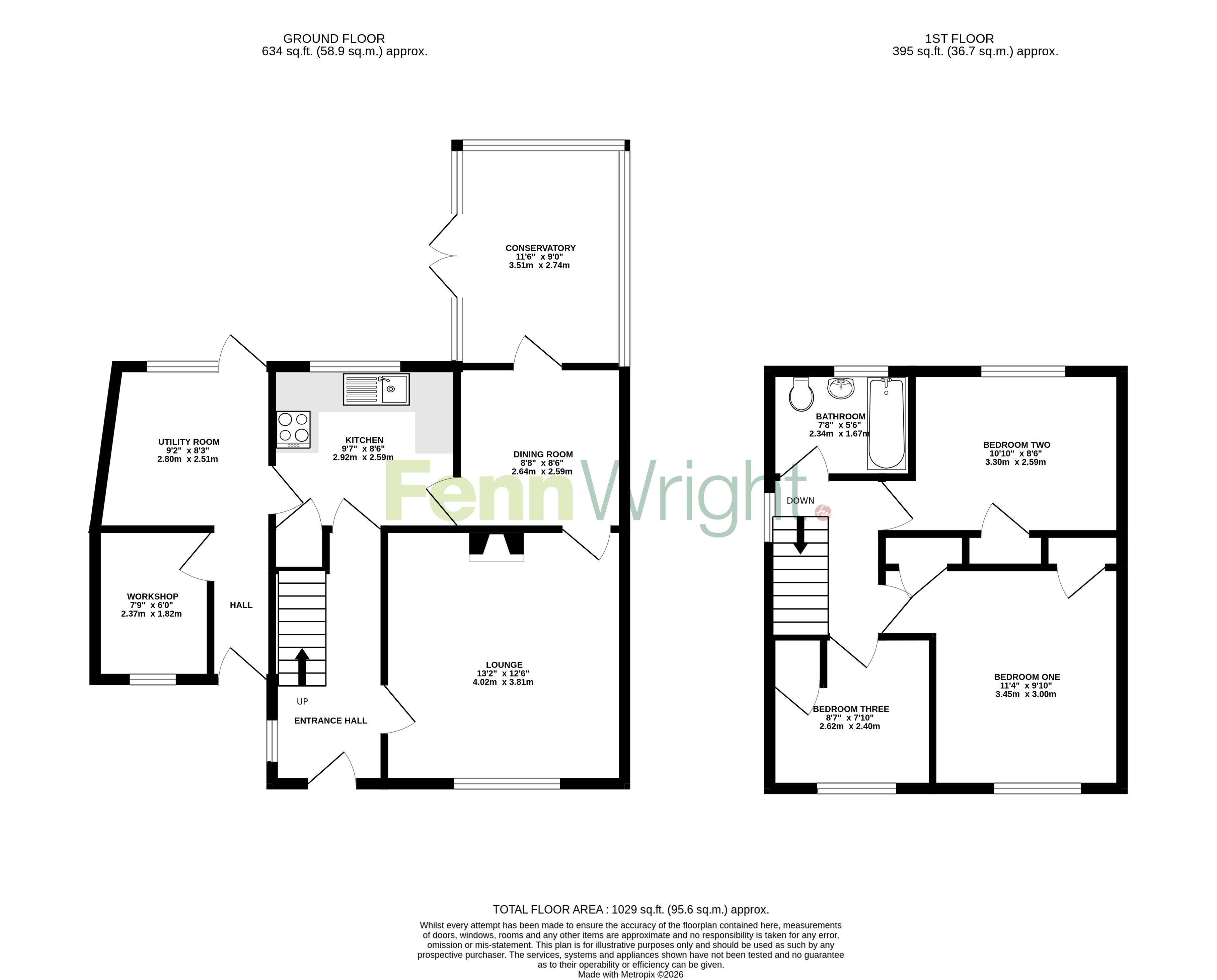 60, Beech Avenue, Essex floorplan