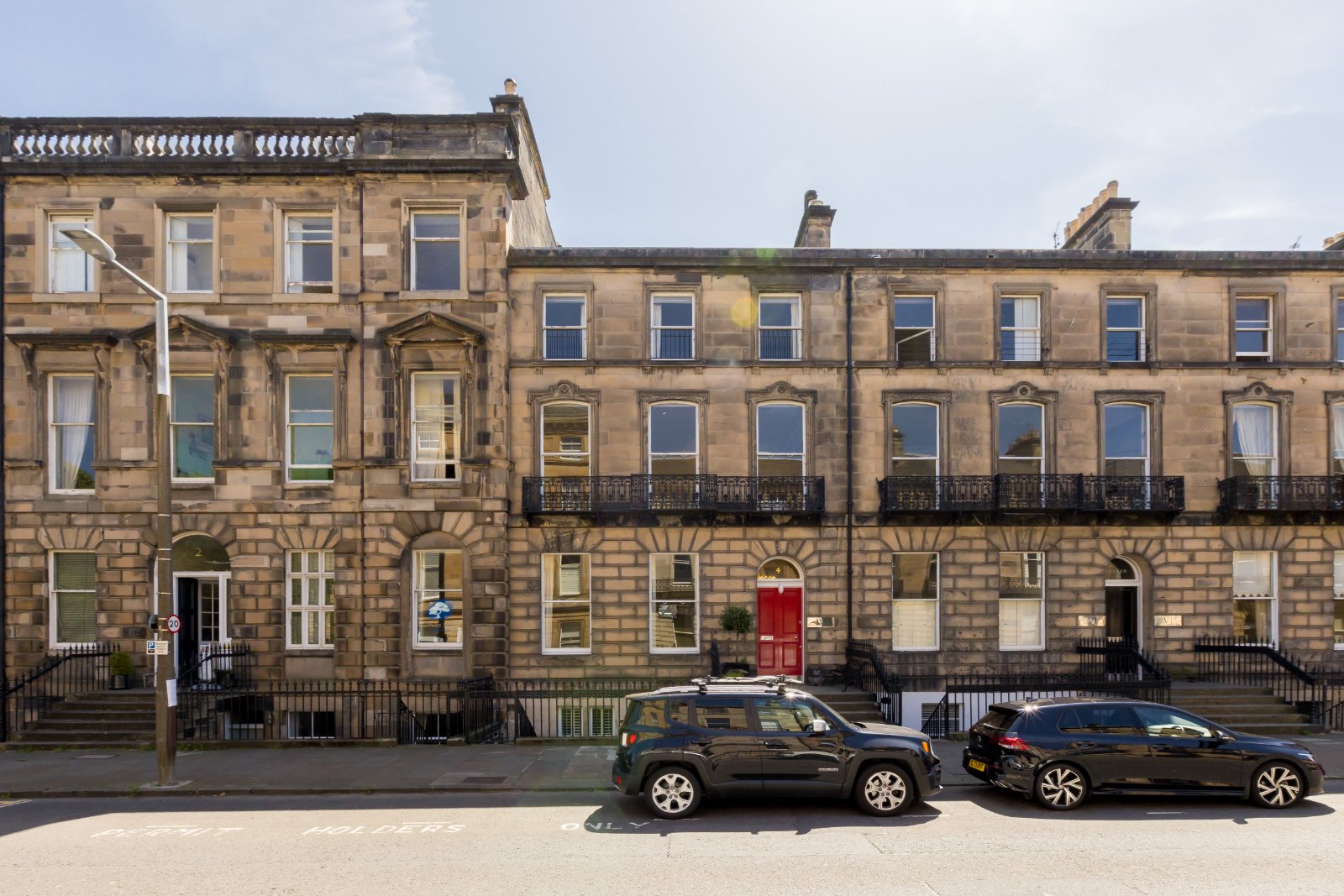 5-bed terraced on Chester Street, West End, Edinburgh EH3, £1,595,000