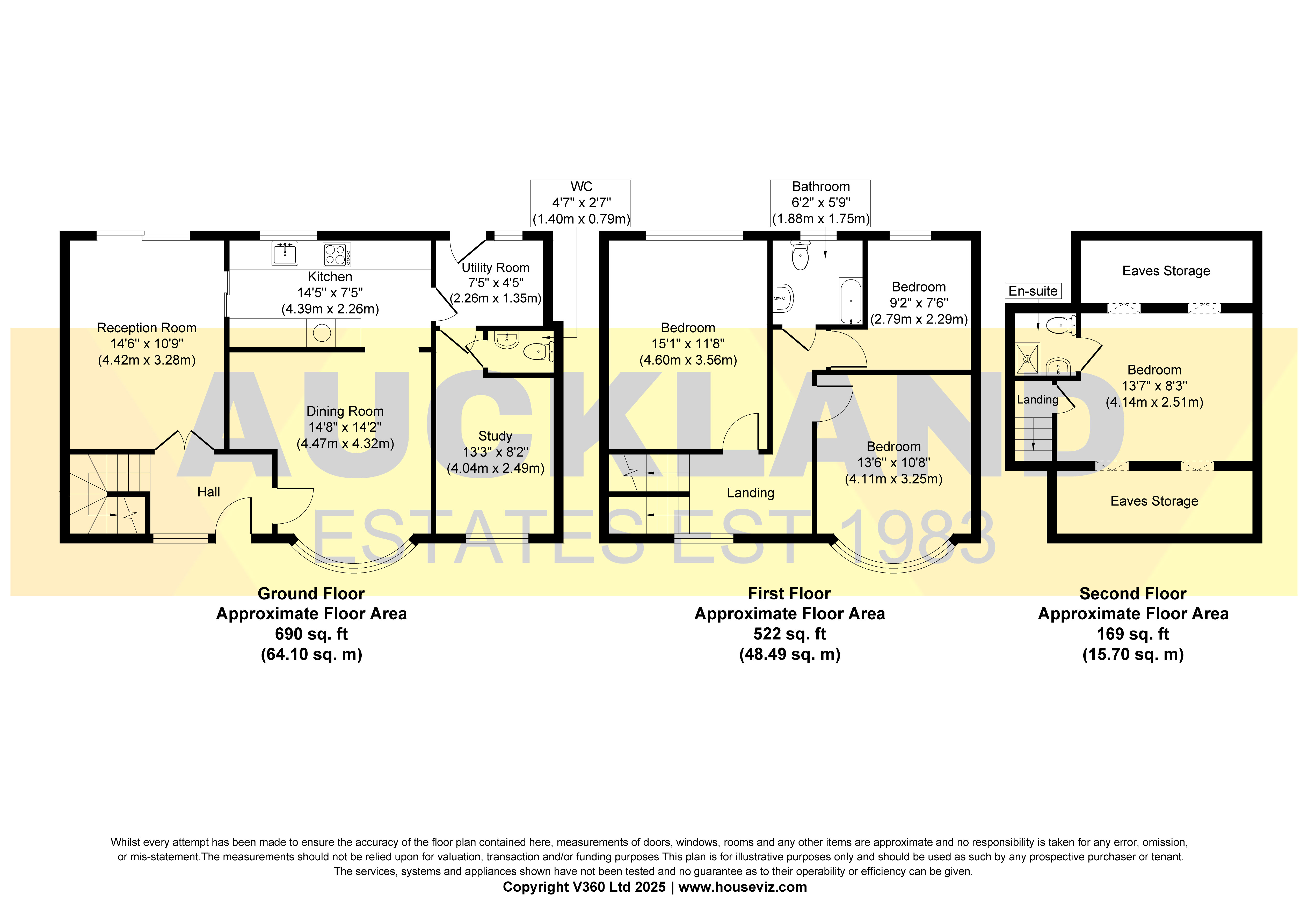 52, Longmore Avenue, Barnet floorplan
