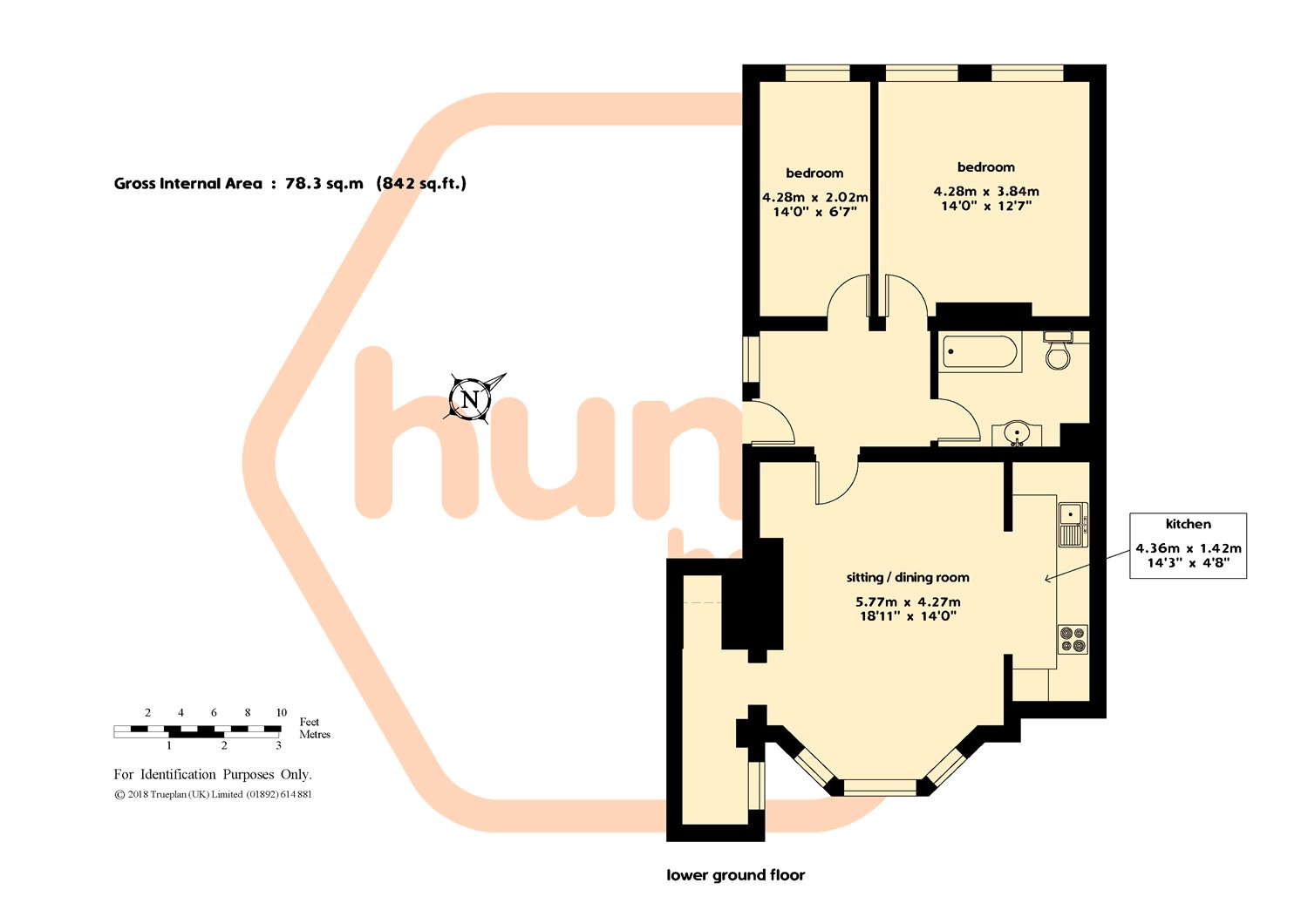 2 Bedrooms Flat to rent in Upper Grosvenor Road, Tunbridge Wells, Kent TN1