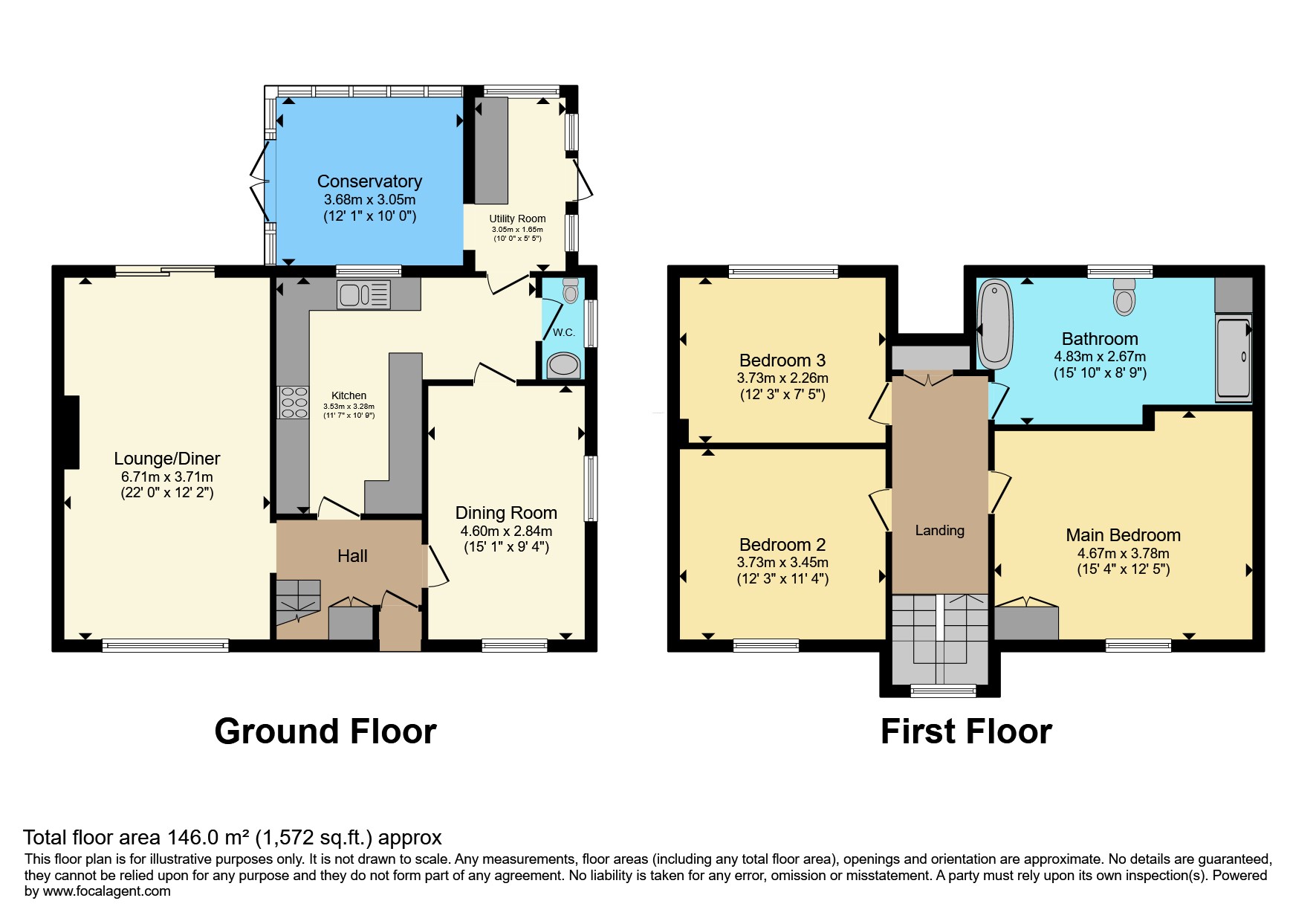 26a, White Horse Drive, Dersingham floorplan
