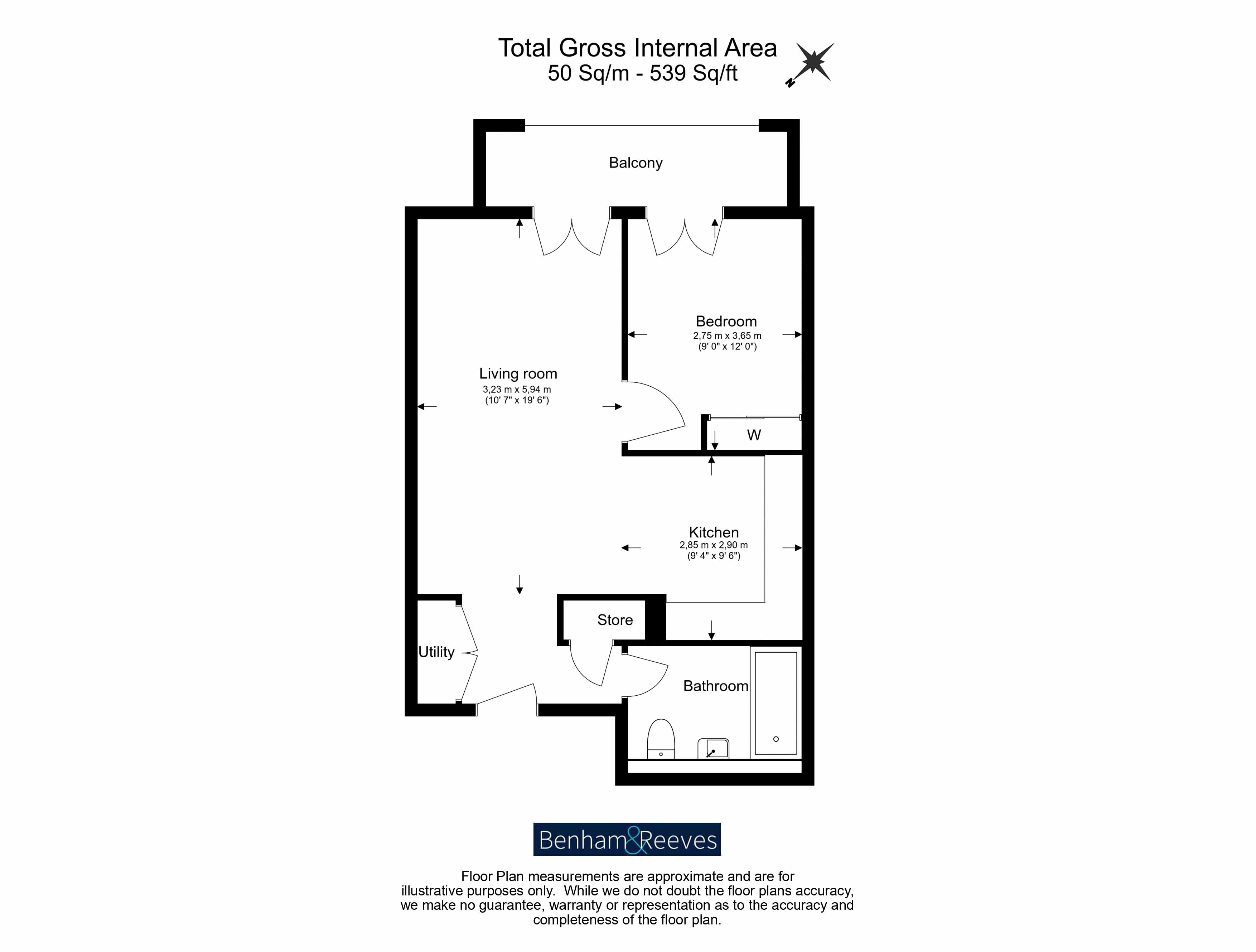 Segrave Walk, Paddington floorplan