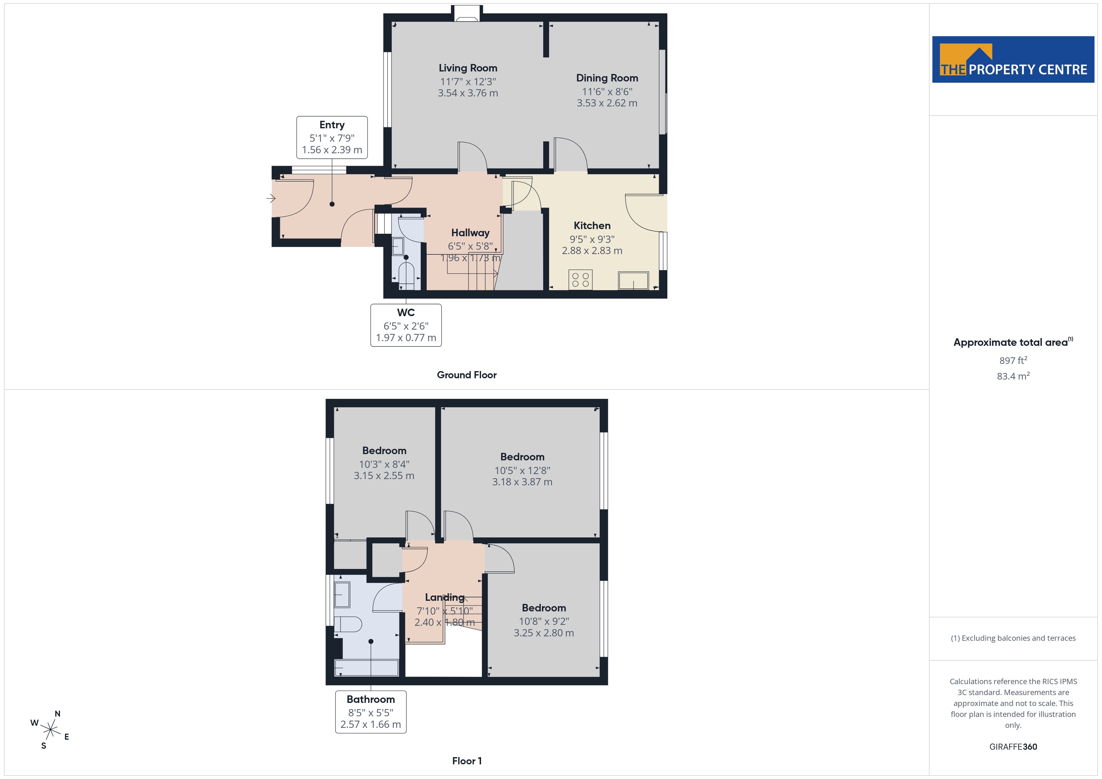 25, Reservoir Close, Gloucestershire floorplan
