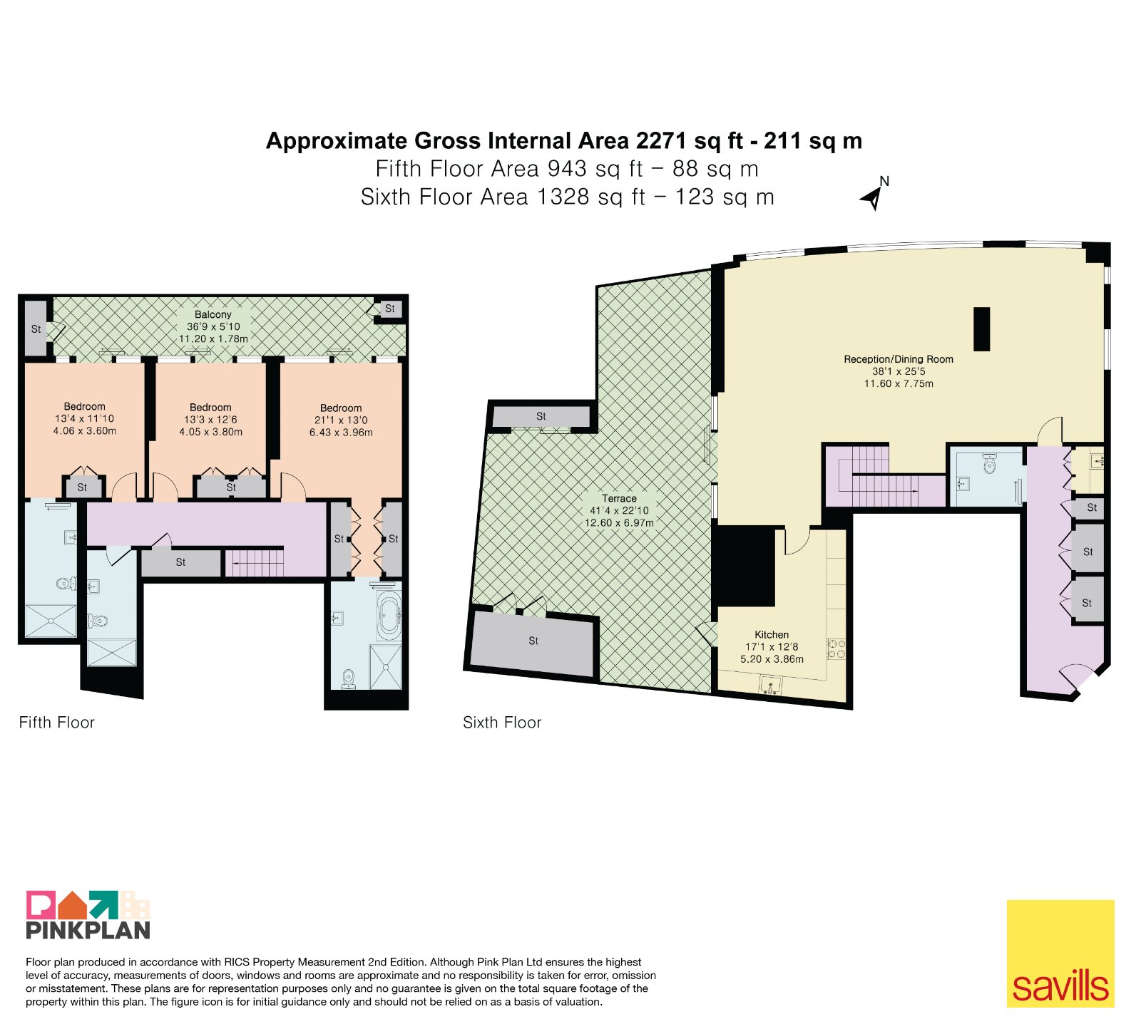 Apartment 6.03, 47, North Row, London floorplan