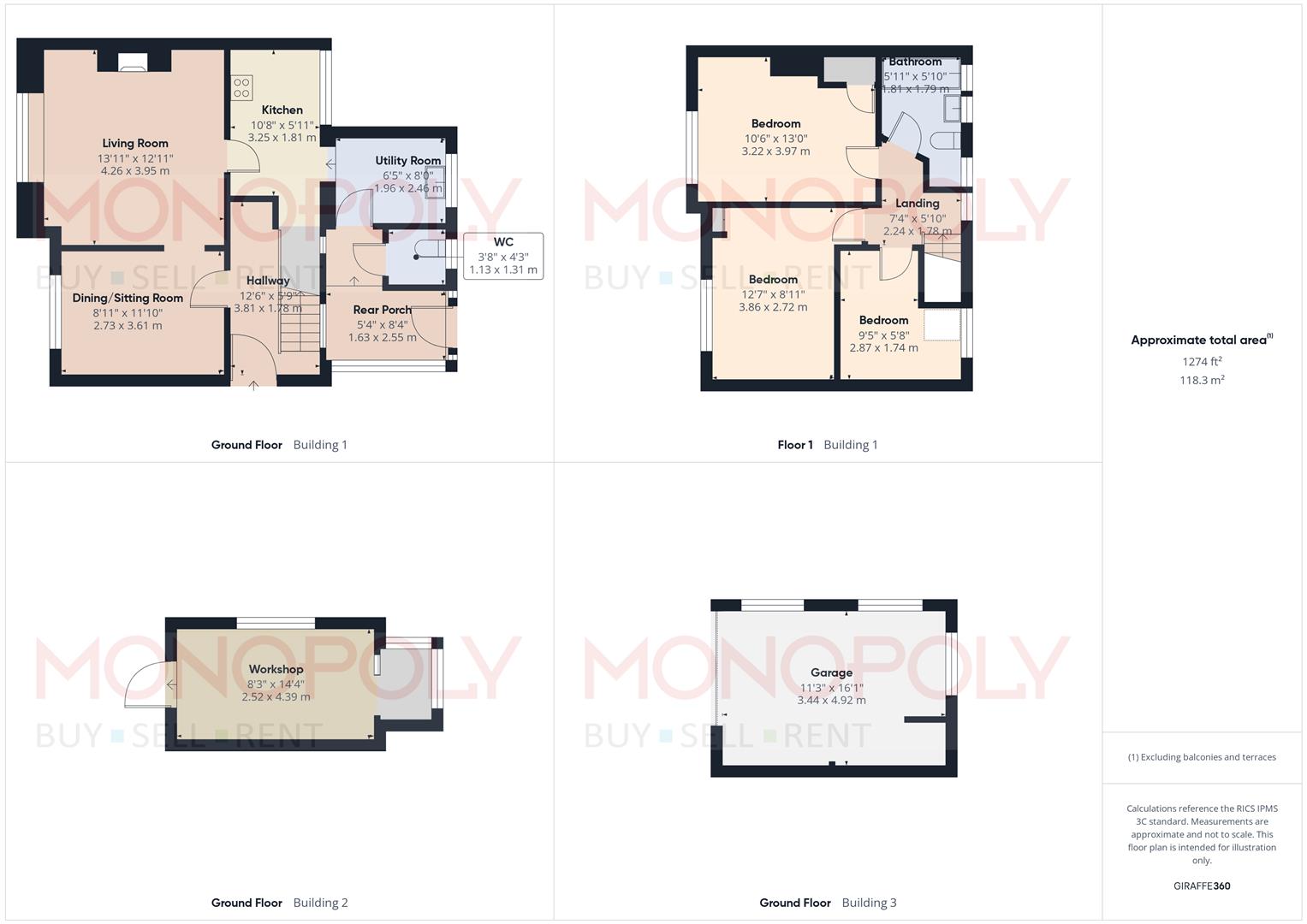 14, The Gardens, Wrexham floorplan