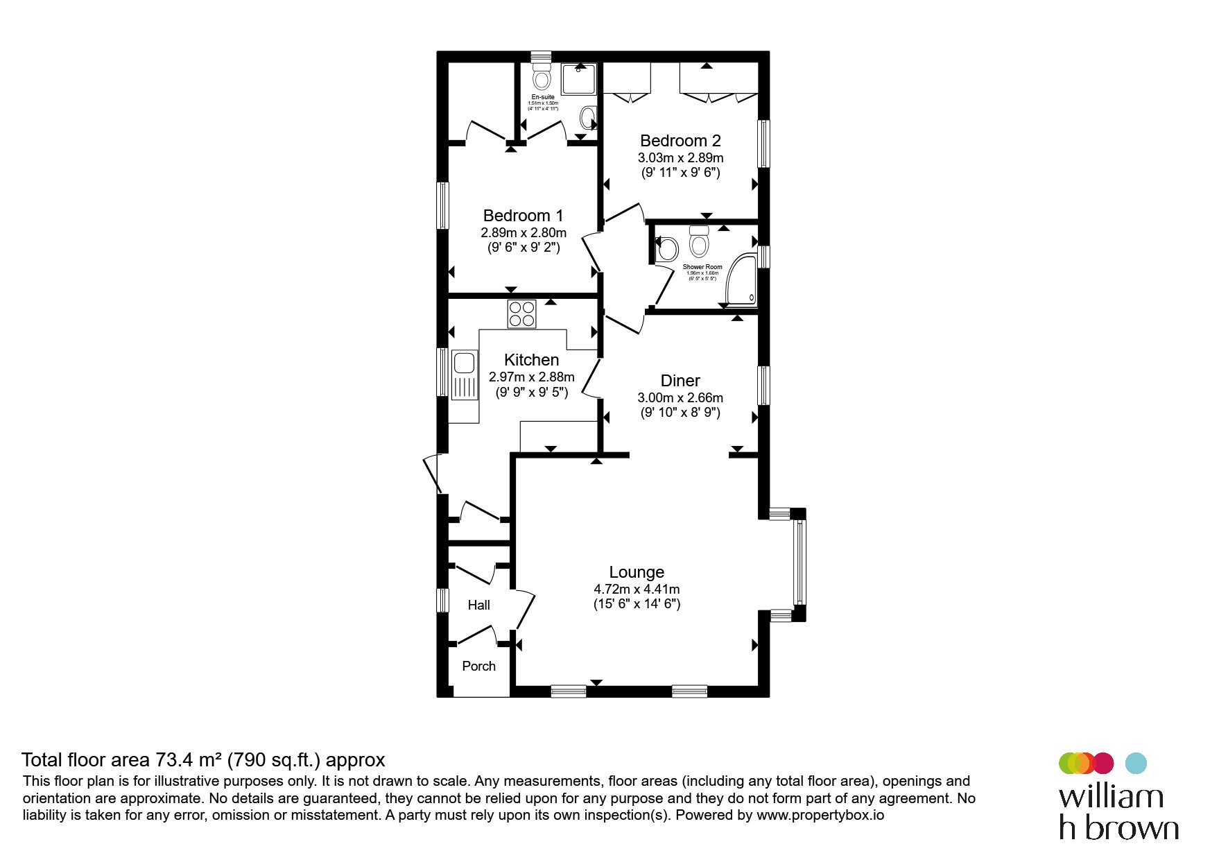 12, Osborne Park, Osborne Road, Wisbech floorplan
