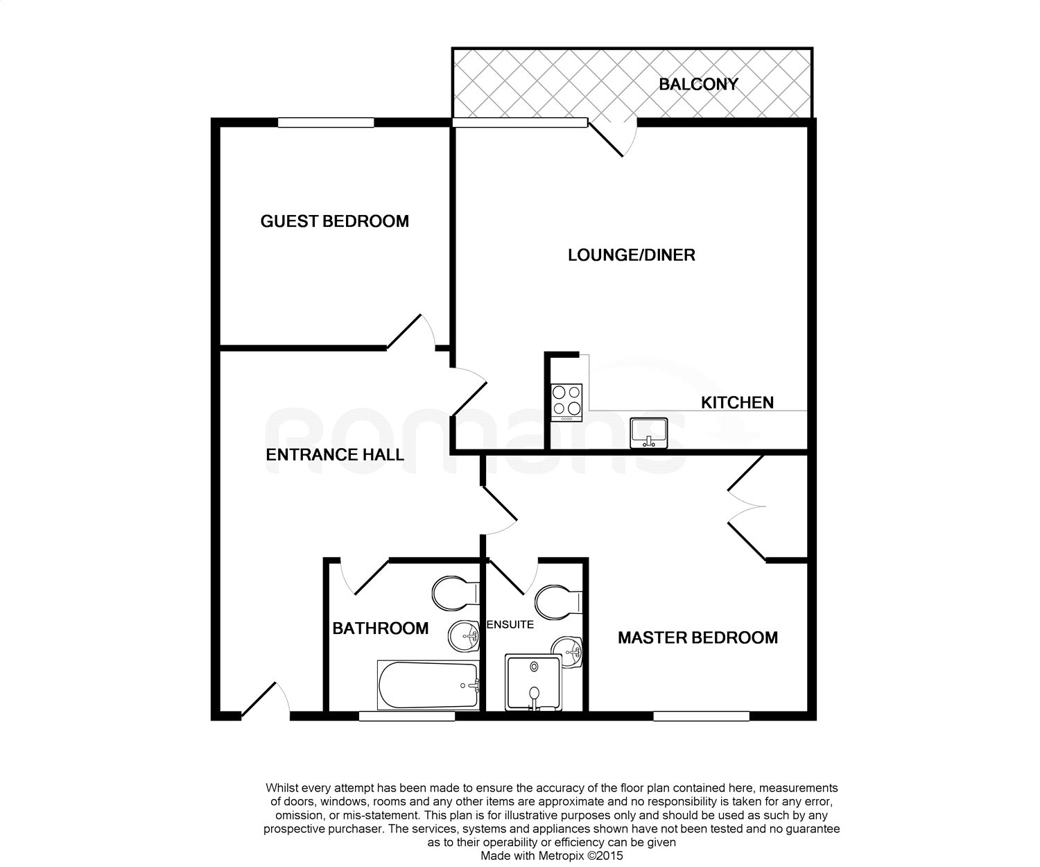 2 Bedrooms Flat to rent in The Courtyard, Beggarwood, Basingstoke RG22