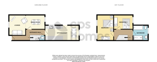 71, Robert Street, Cardiff floorplan