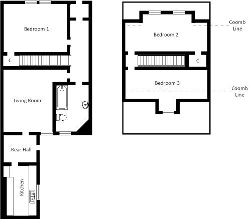 3 Bedrooms Terraced house for sale in 90 Wilson Street, Girvan KA26