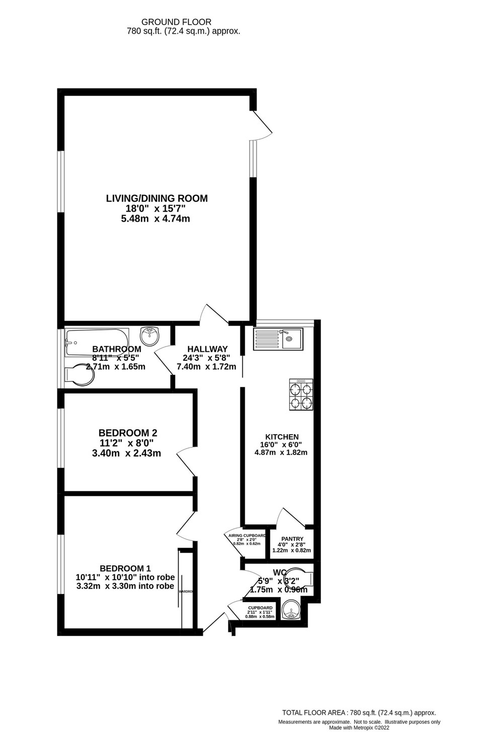 Palatine Road, West Didsbury, Didsbury, Manchester M20, 2 bedroom flat