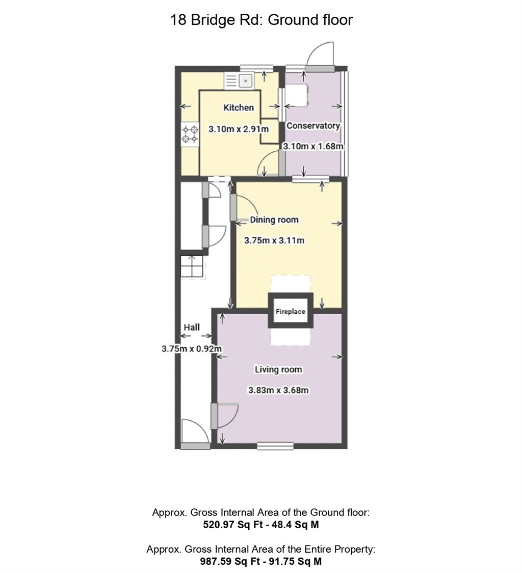 18, Bridge Road, EMSWORTH floorplan