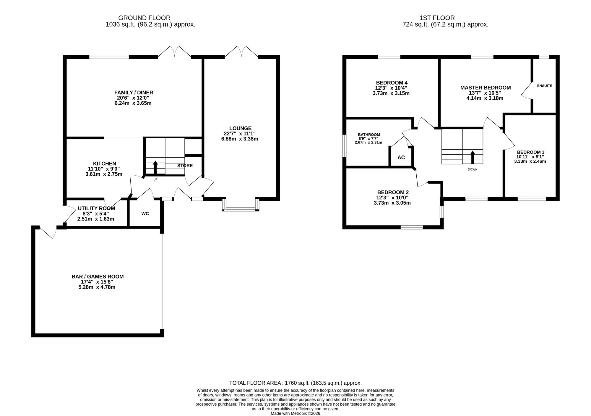 9 Broomhall Drive, Crewe floorplan
