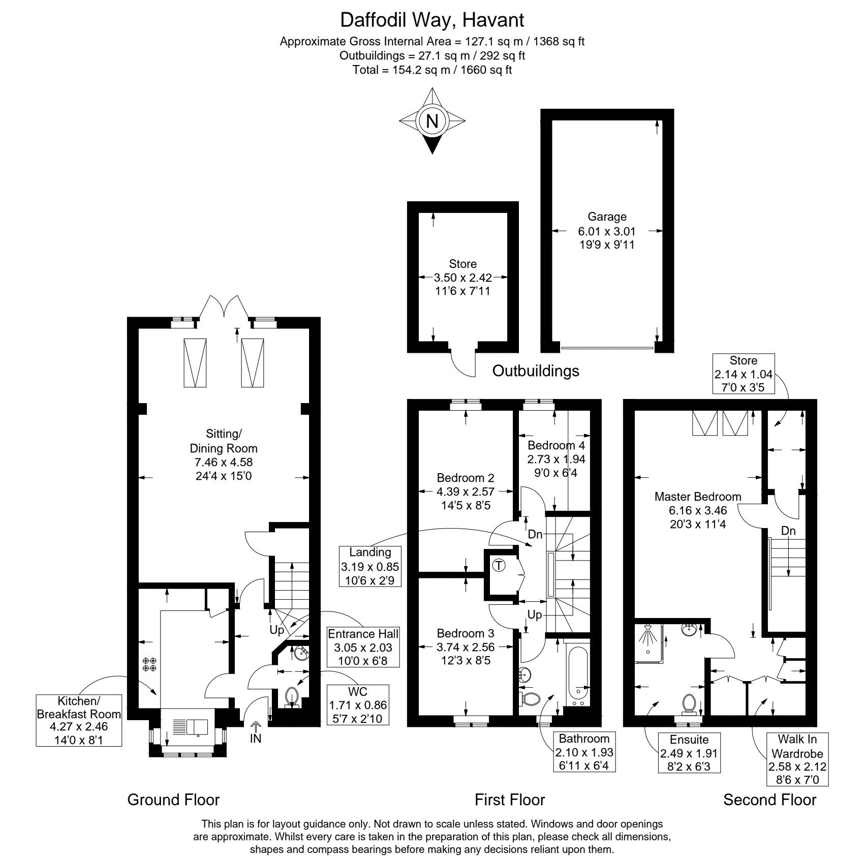 15, Daffodil Way, Denvilles floorplan