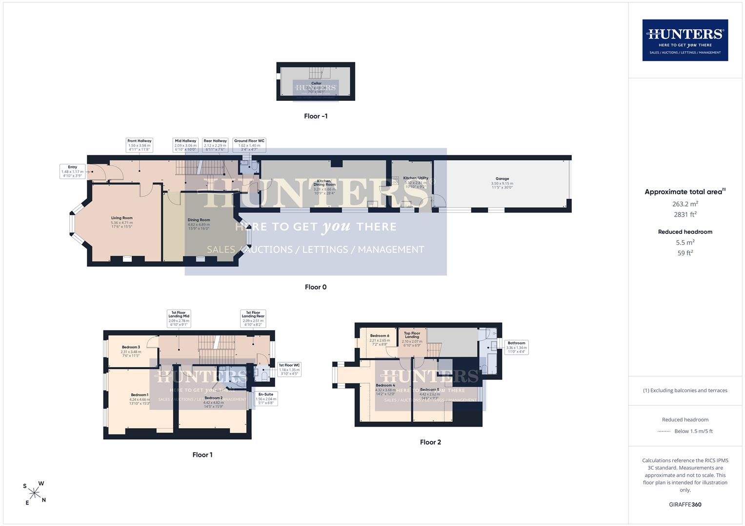 12, Thornhill Terrace, Sunderland floorplan