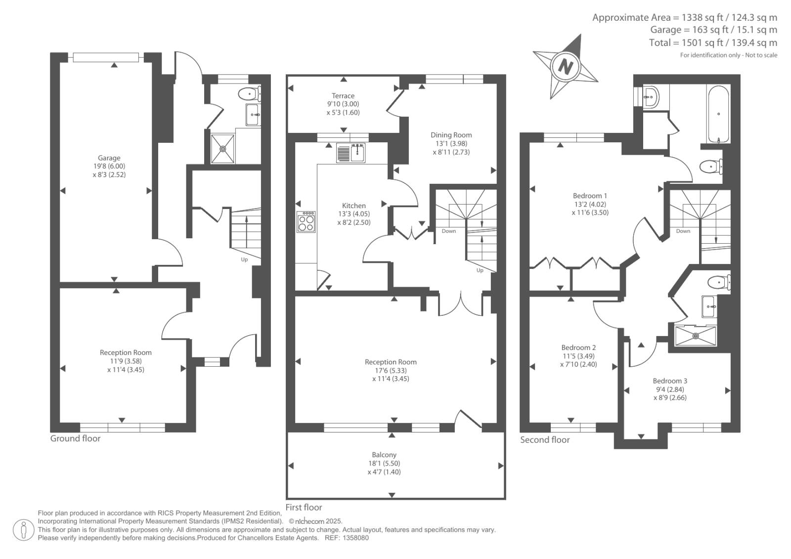 38, Waverley Grove, London floorplan