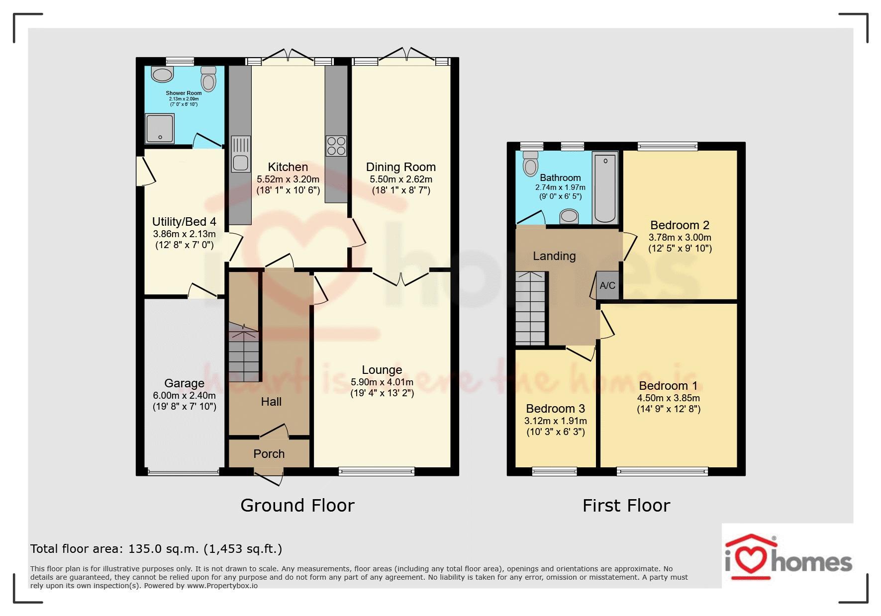 20, Falmouth Road, Walsall floorplan