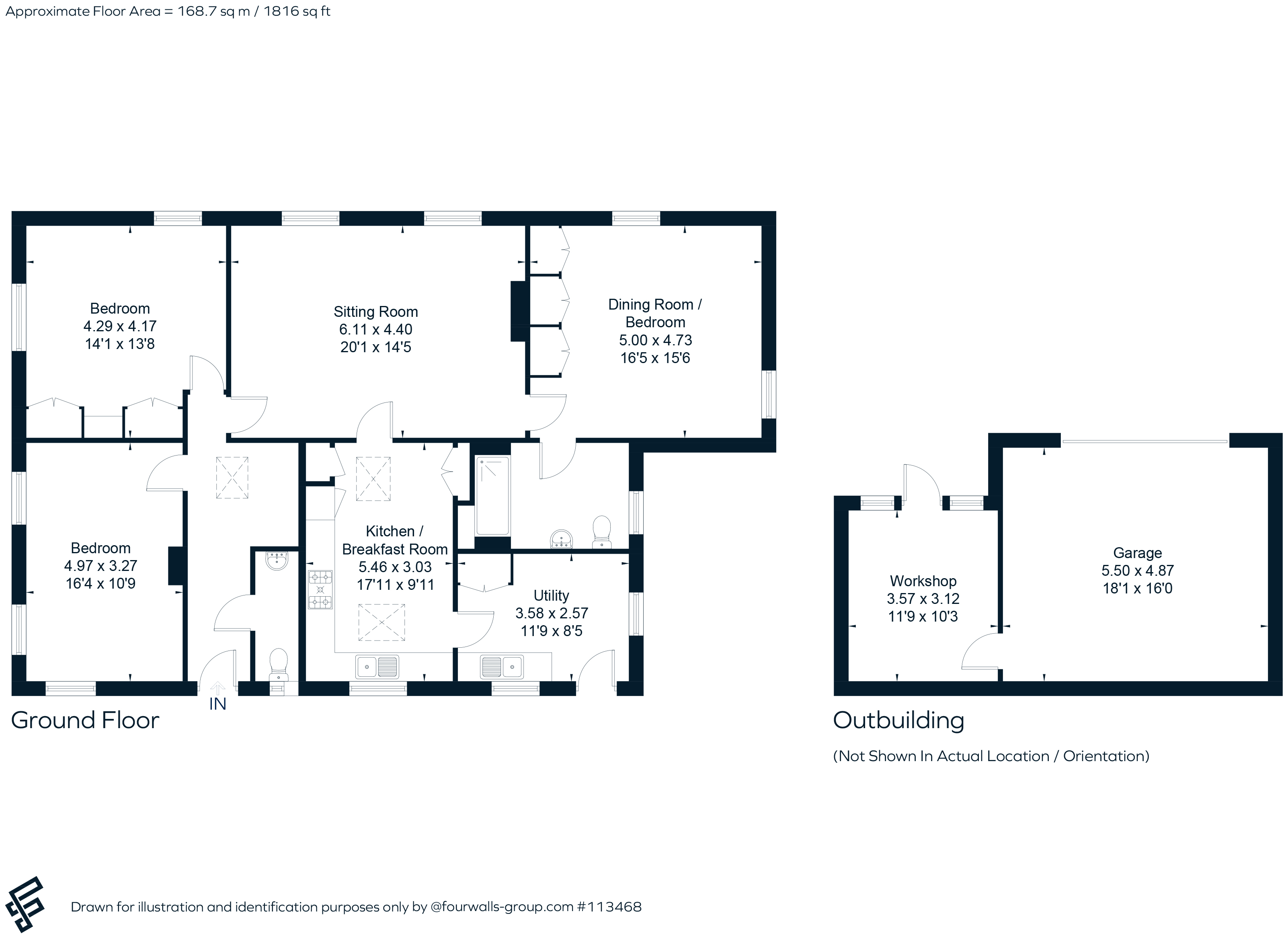 Sceptre Lodge, Elston, Salisbury floorplan