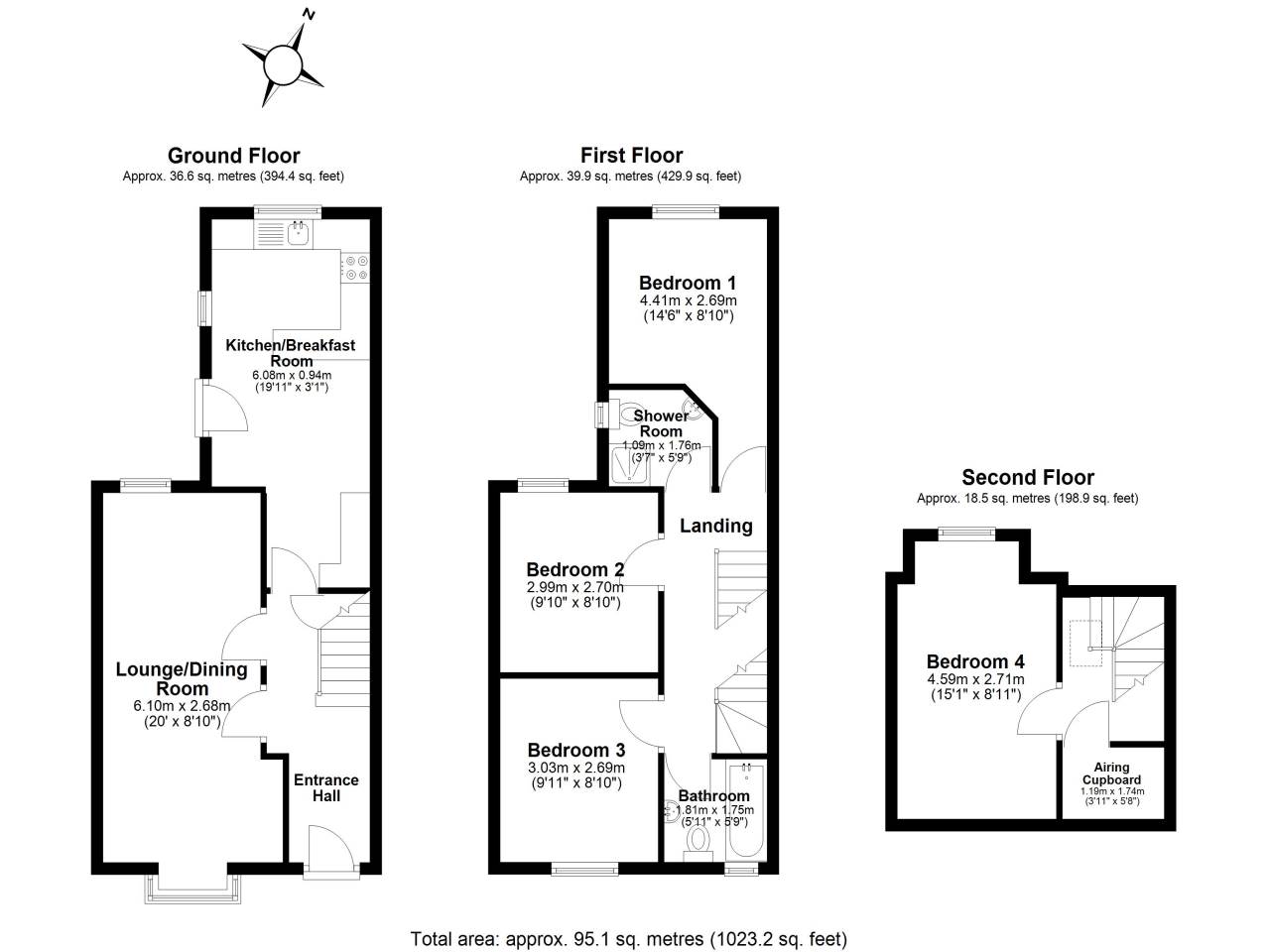Jesmond Road, Exeter floorplan