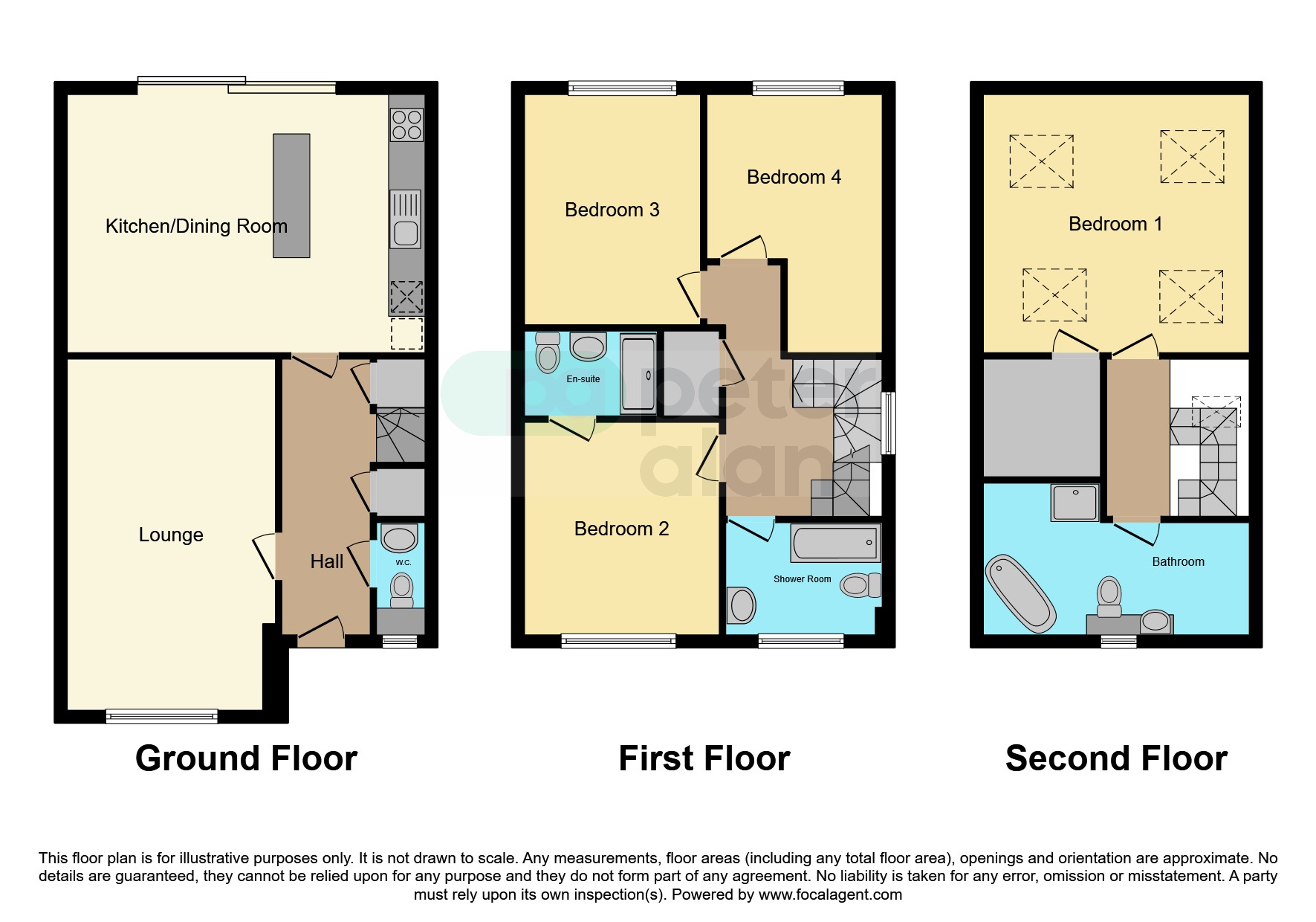 24a, Cedar Road, St. Athan floorplan