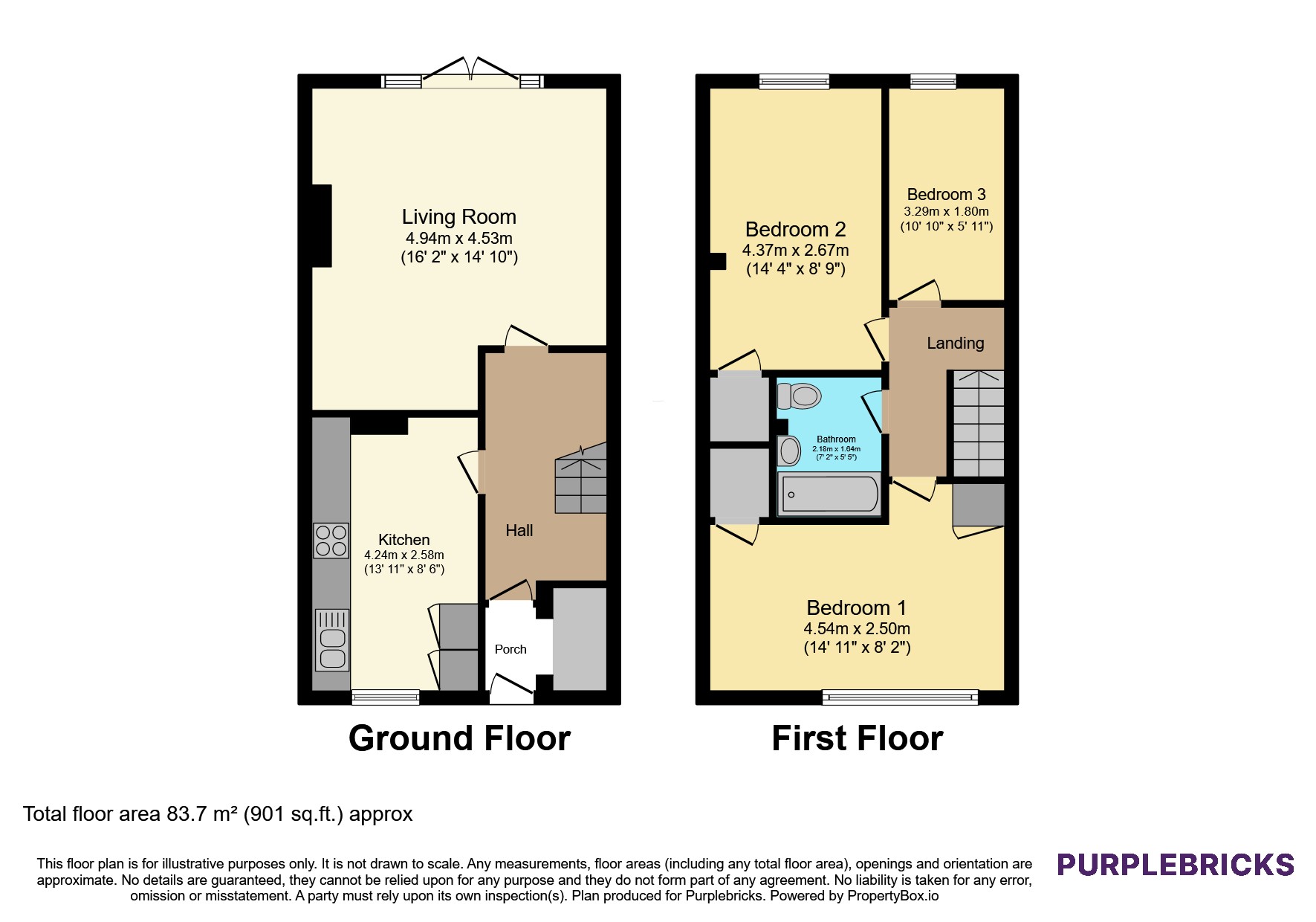 142, Ironside Road, Sheffield floorplan