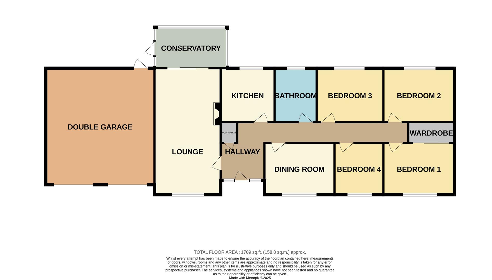 Brookside Cottage, Mill Lane, Gloucester floorplan