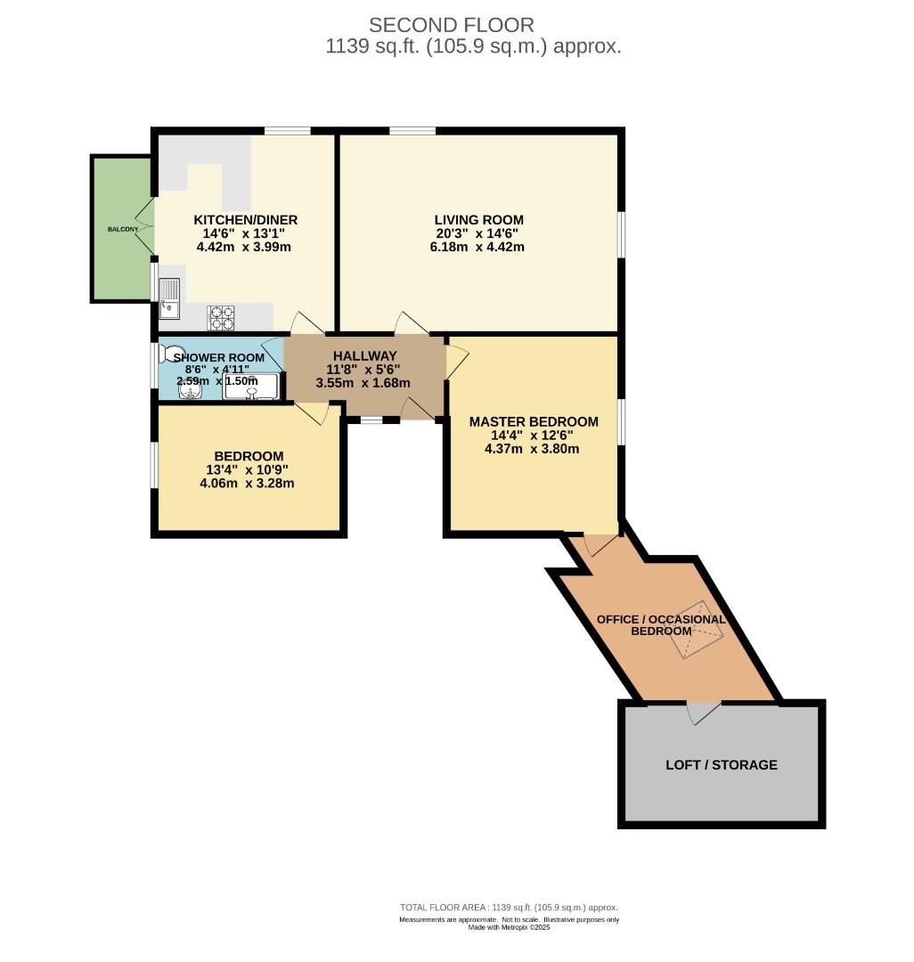 Lindale House, West Didsbury floorplan