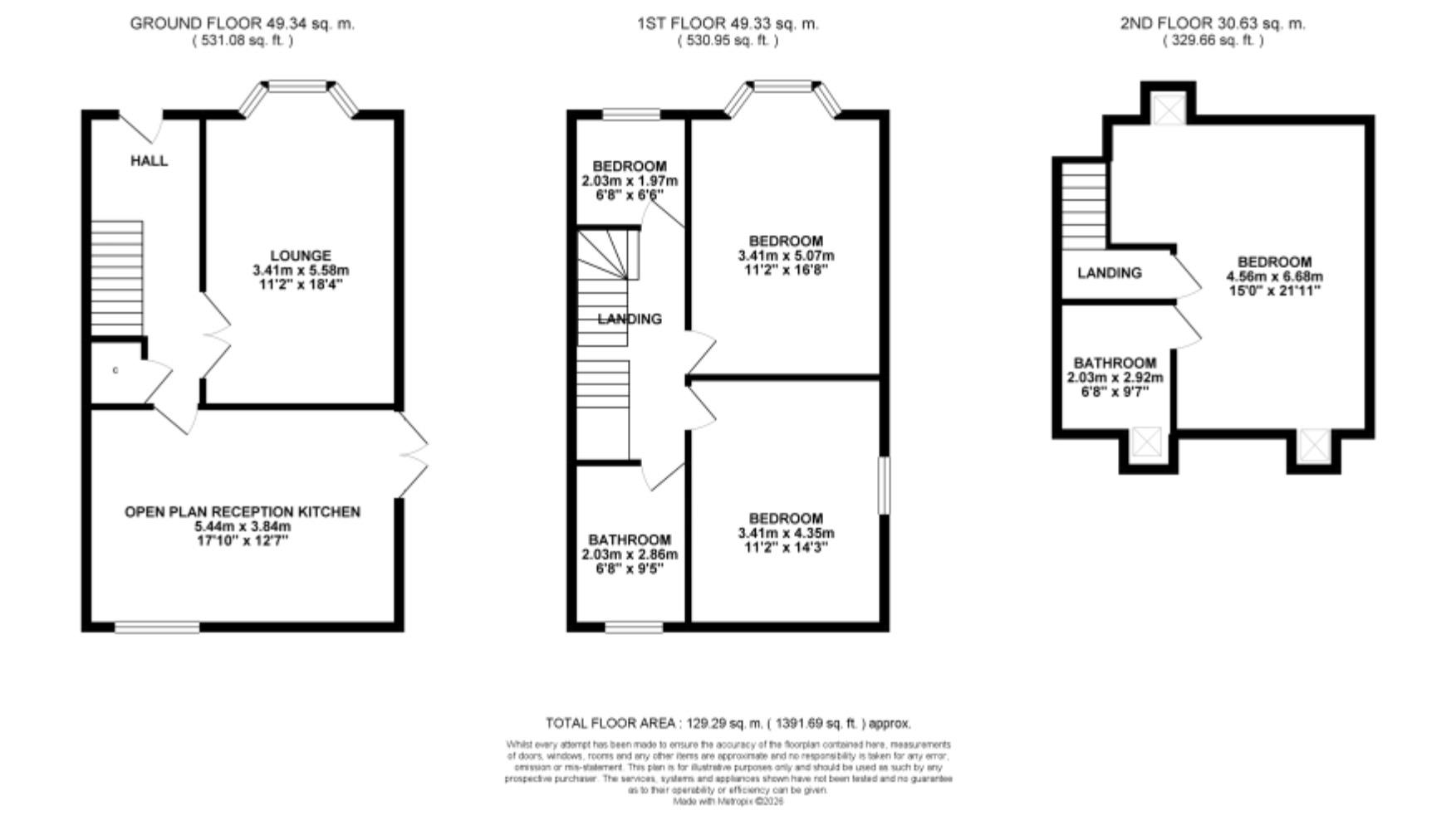 7, Holy Close, Southport floorplan
