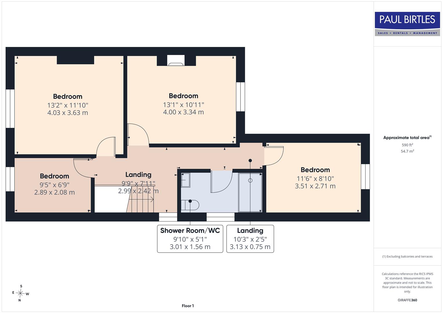 51, Whitelake Avenue, Trafford floorplan