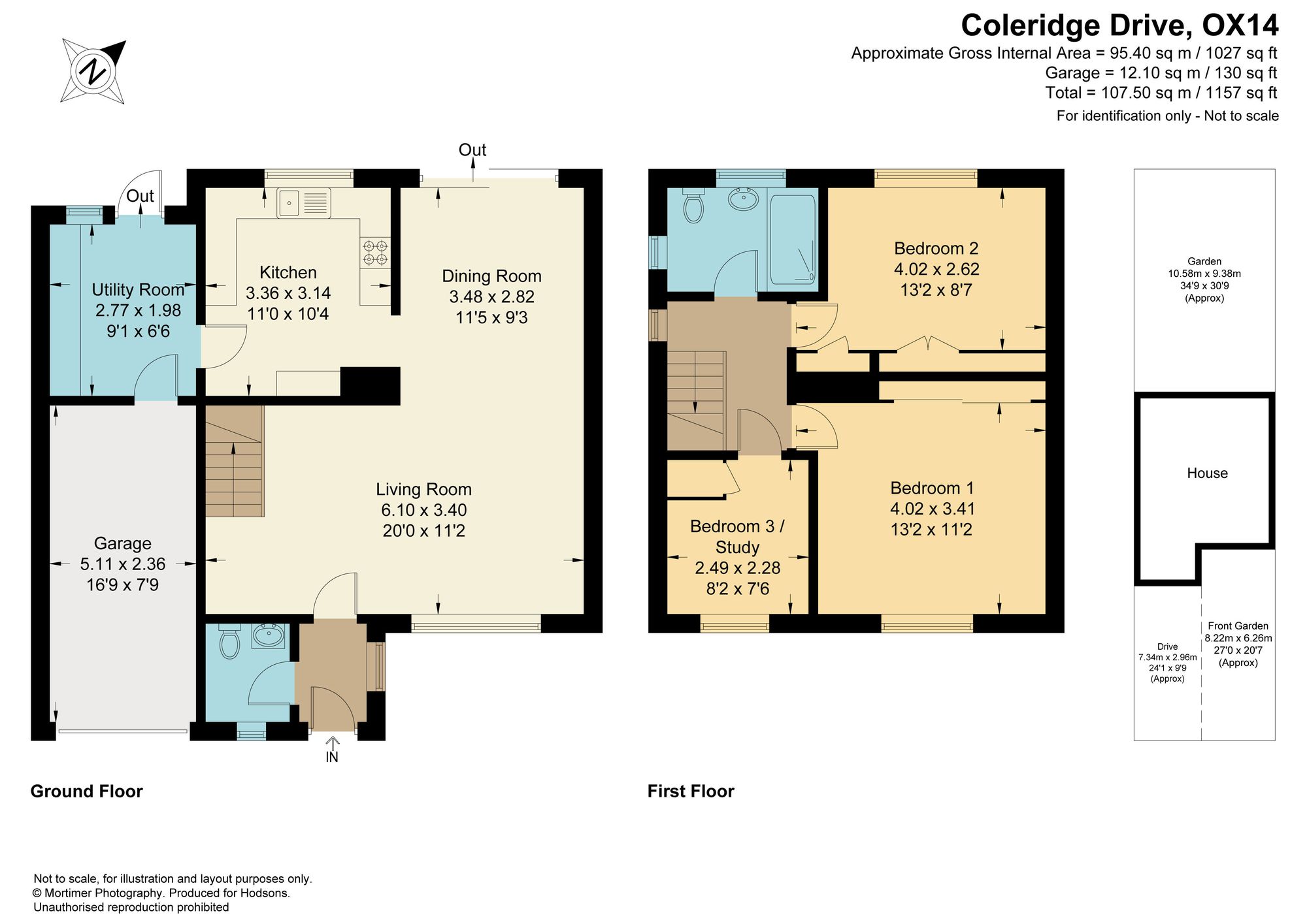 46 Coleridge Drive, Abingdon floorplan