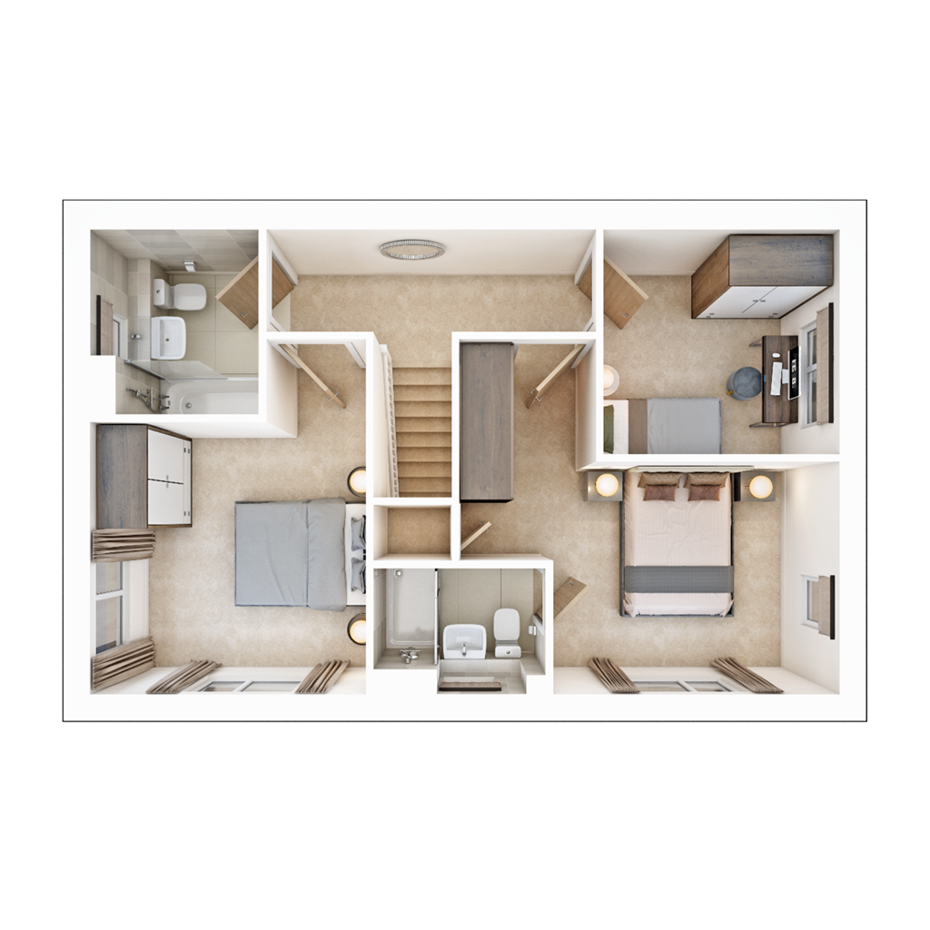 The Aynesdale - Plot 297, Fountains Walk, West Lane, Ripon floorplan